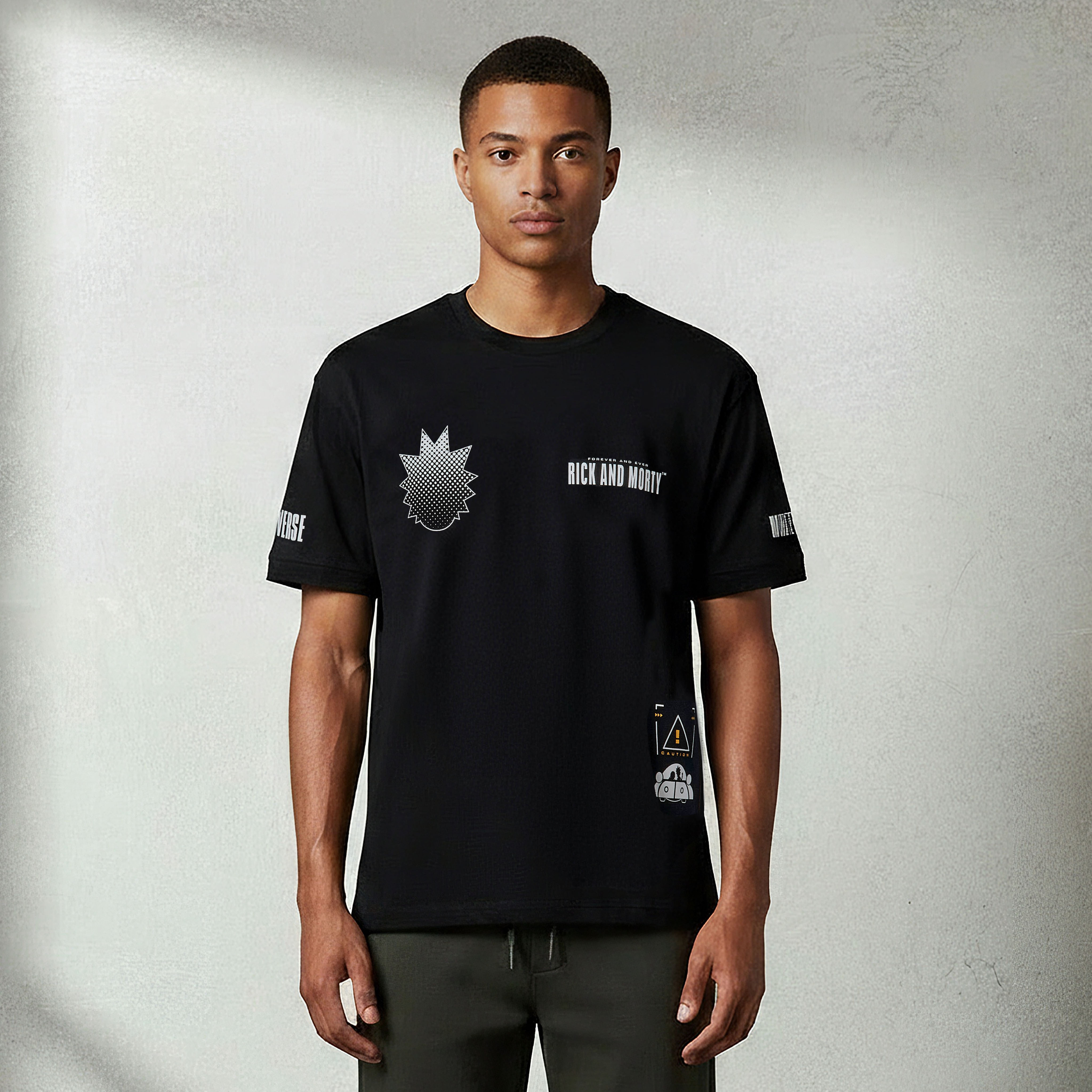 Rick and Morty Men Regular Fit Crew Neck Short Sleeves T-shirt-men-clothing-tshirtsandpolos-tshirts-image-1