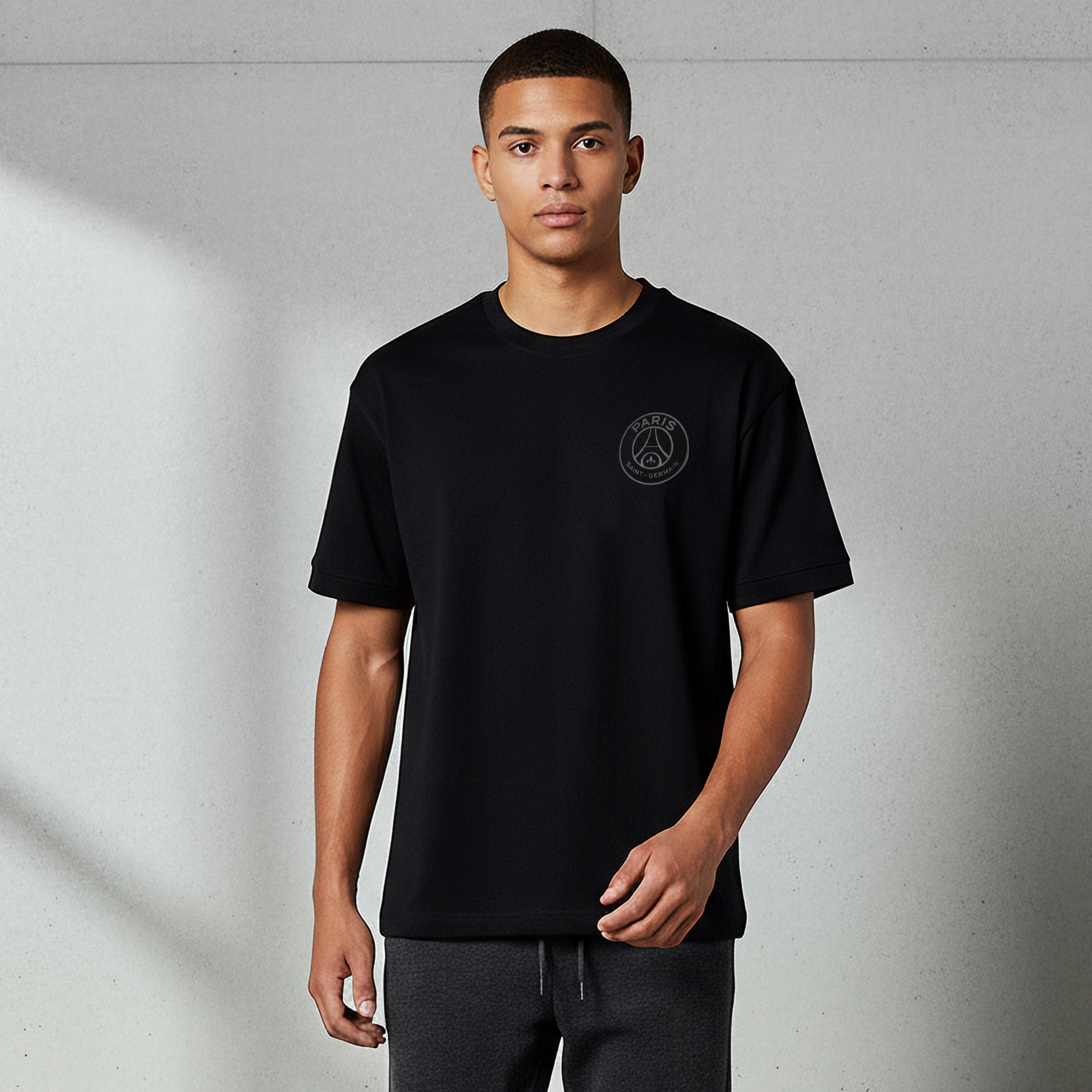 Paris Saint Germain Men Regular Fit Crew Neck Short Sleeves T-shirt-men-clothing-tshirtsandpolos-tshirts-image-1