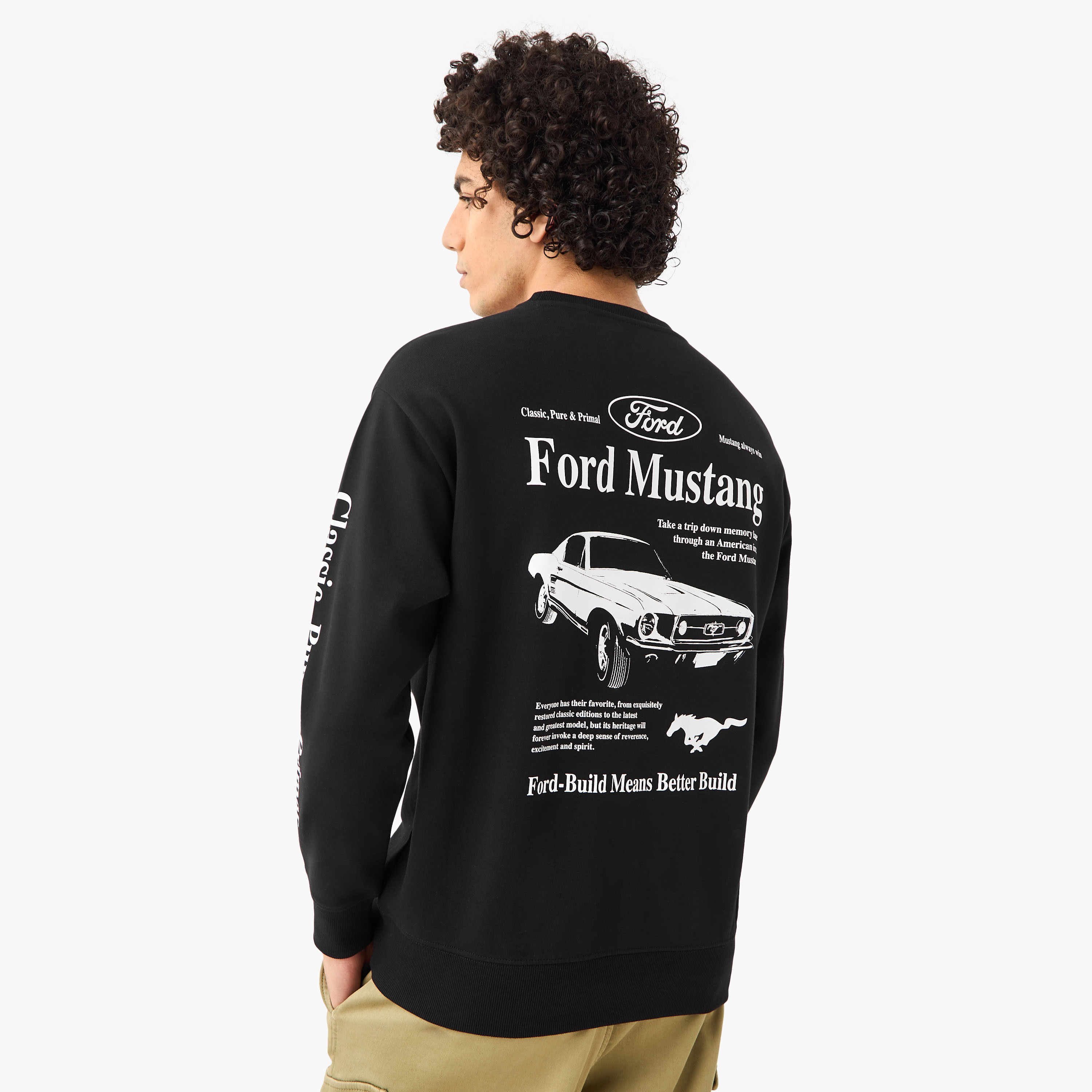 Ford Mustang Men Regular Fit Sweatshirt-men-winterwear-hoodiesandsweatshirts-image-5