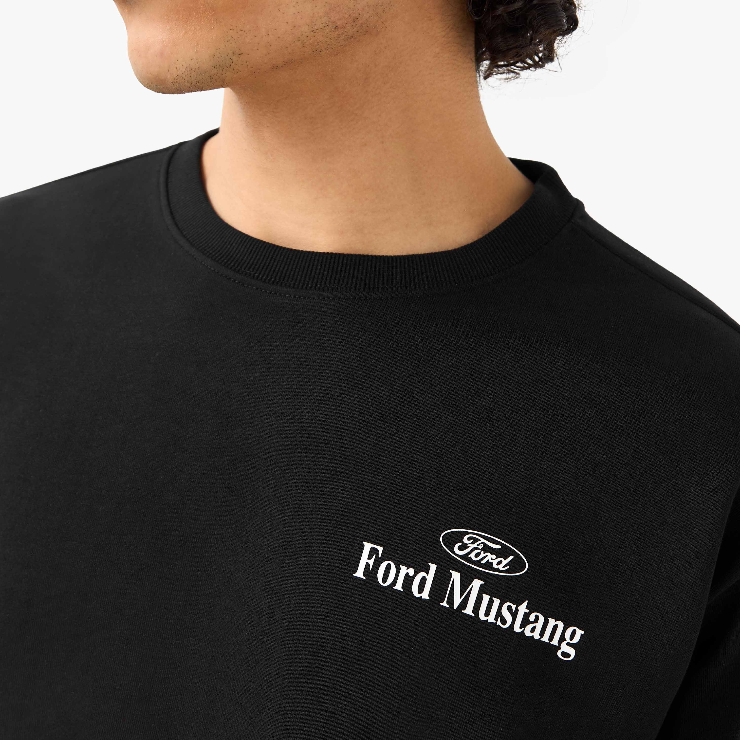 Ford Mustang Men Regular Fit Sweatshirt-men-winterwear-hoodiesandsweatshirts-image-6