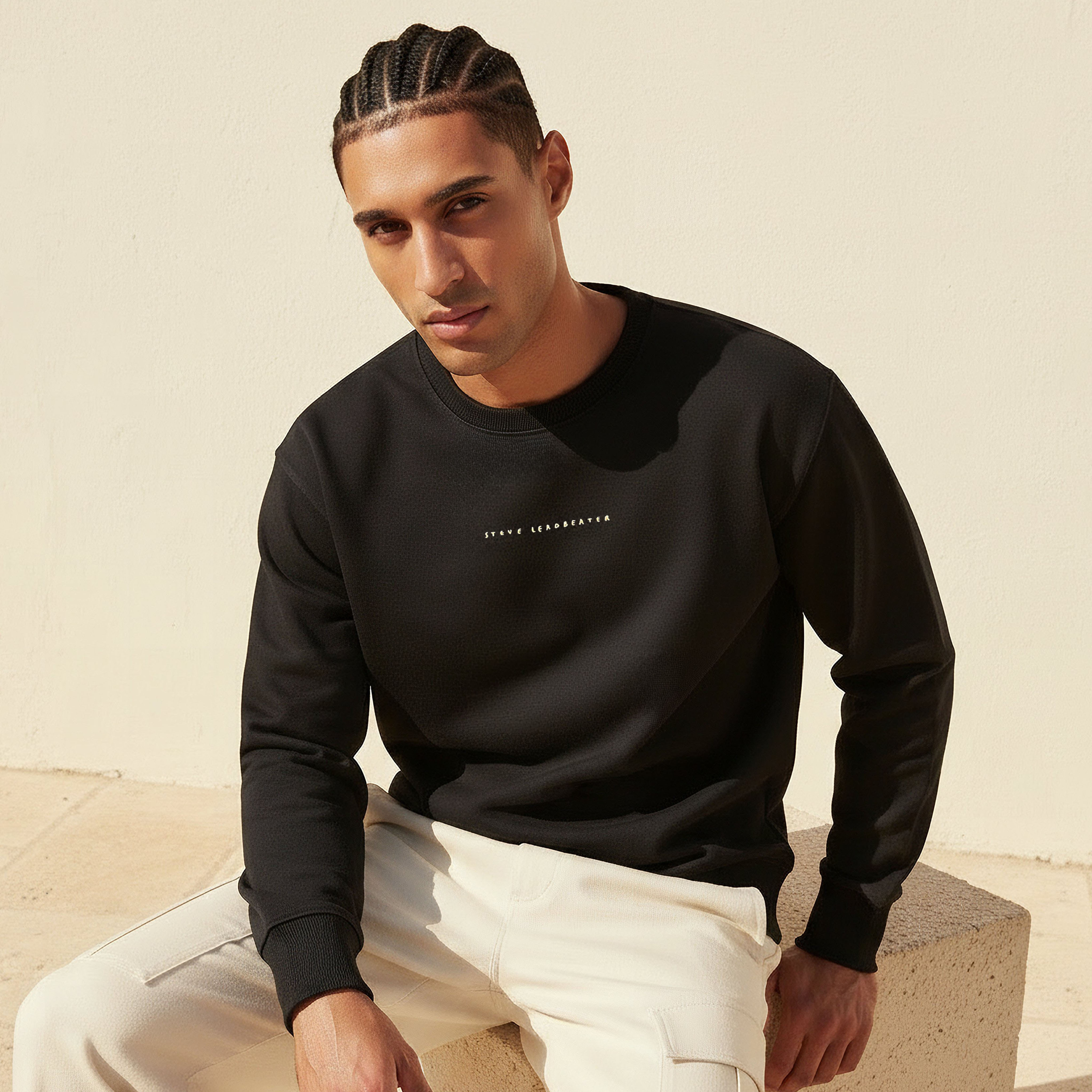 Steve Leadbeater Men Regular Fit Sweatshirt-men-winterwear-hoodiesandsweatshirts-image-1