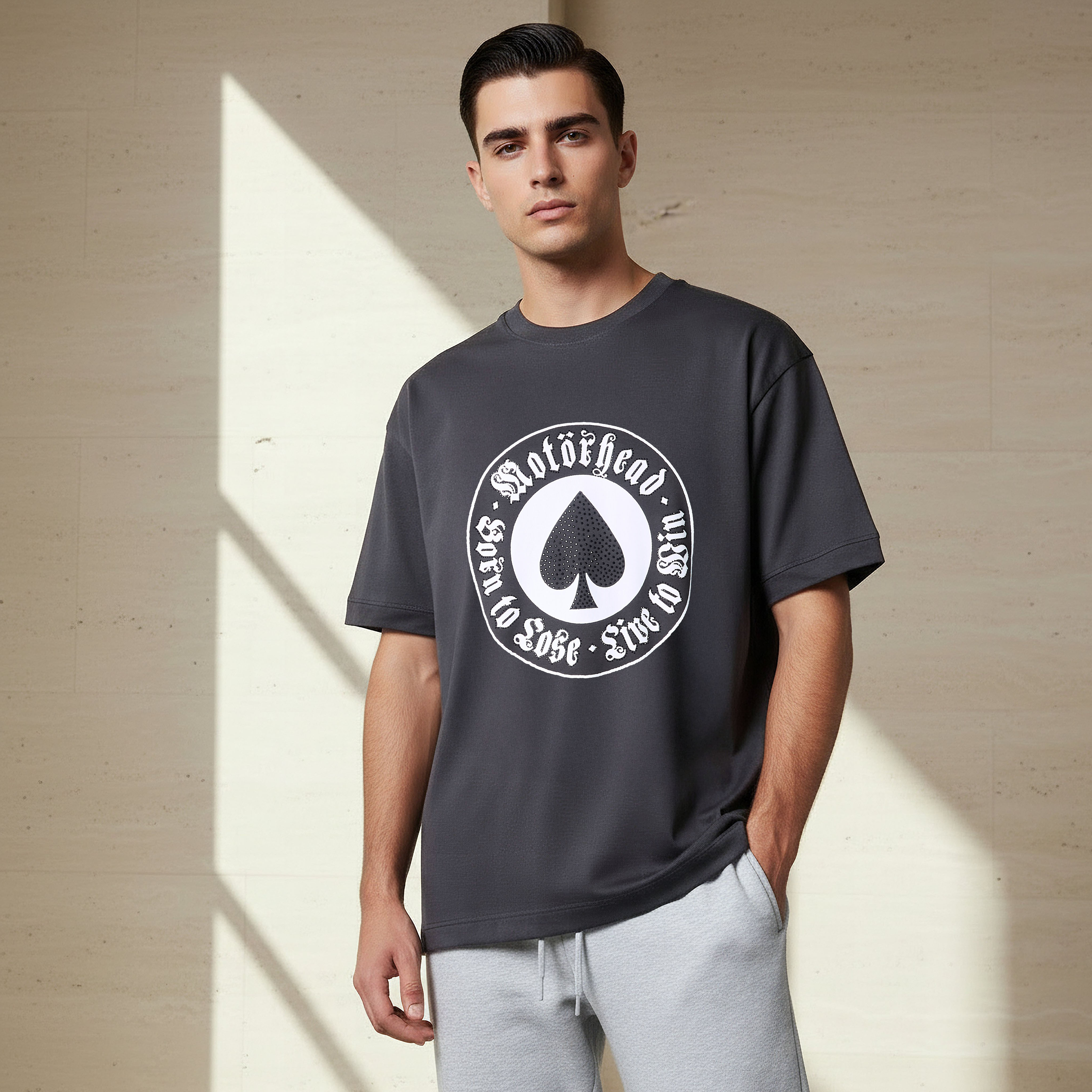 Motorhead Men Relaxed Fit Crew Neck Short Sleeves T-shirt-men-clothing-tshirtsandpolos-tshirts-image-1