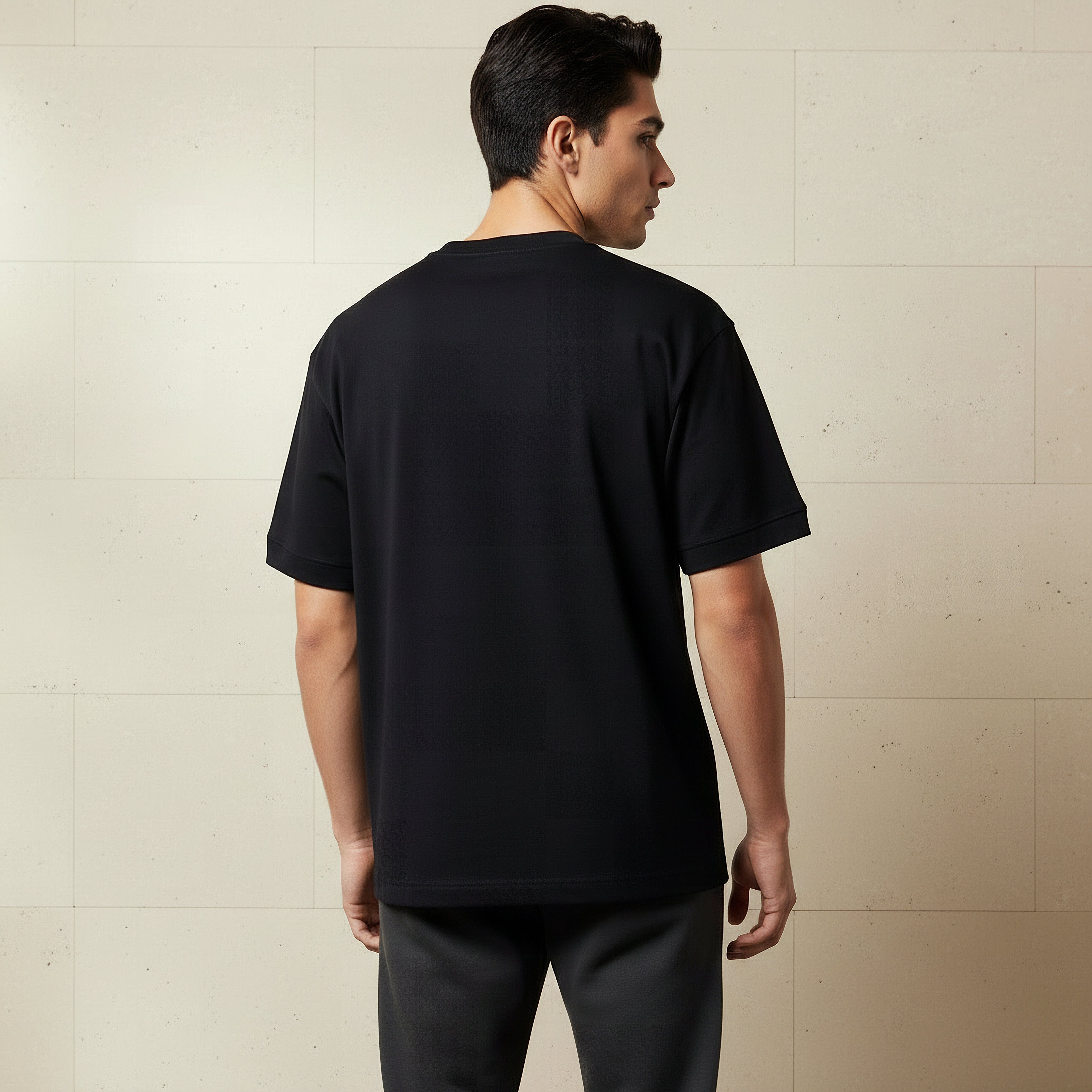 Nirvana Men Relaxed Fit Crew Neck Short Sleeves T-shirt-men-clothing-tshirtsandpolos-tshirts-image-3