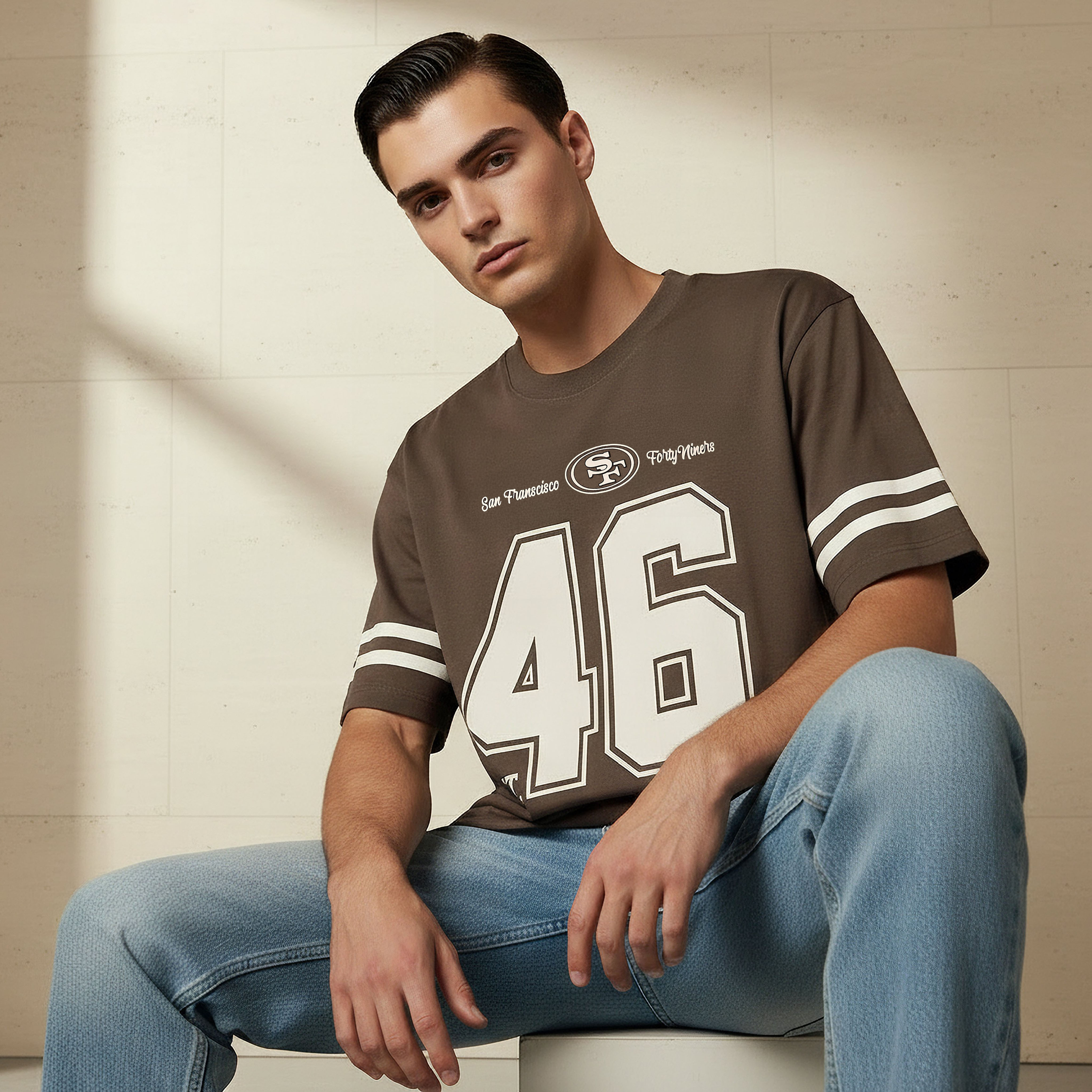 San Francisco Forty Niners NFL Men Regular Fit Crew Neck Short Sleeves T-shirt-men-clothing-tshirtsandpolos-tshirts-image-5