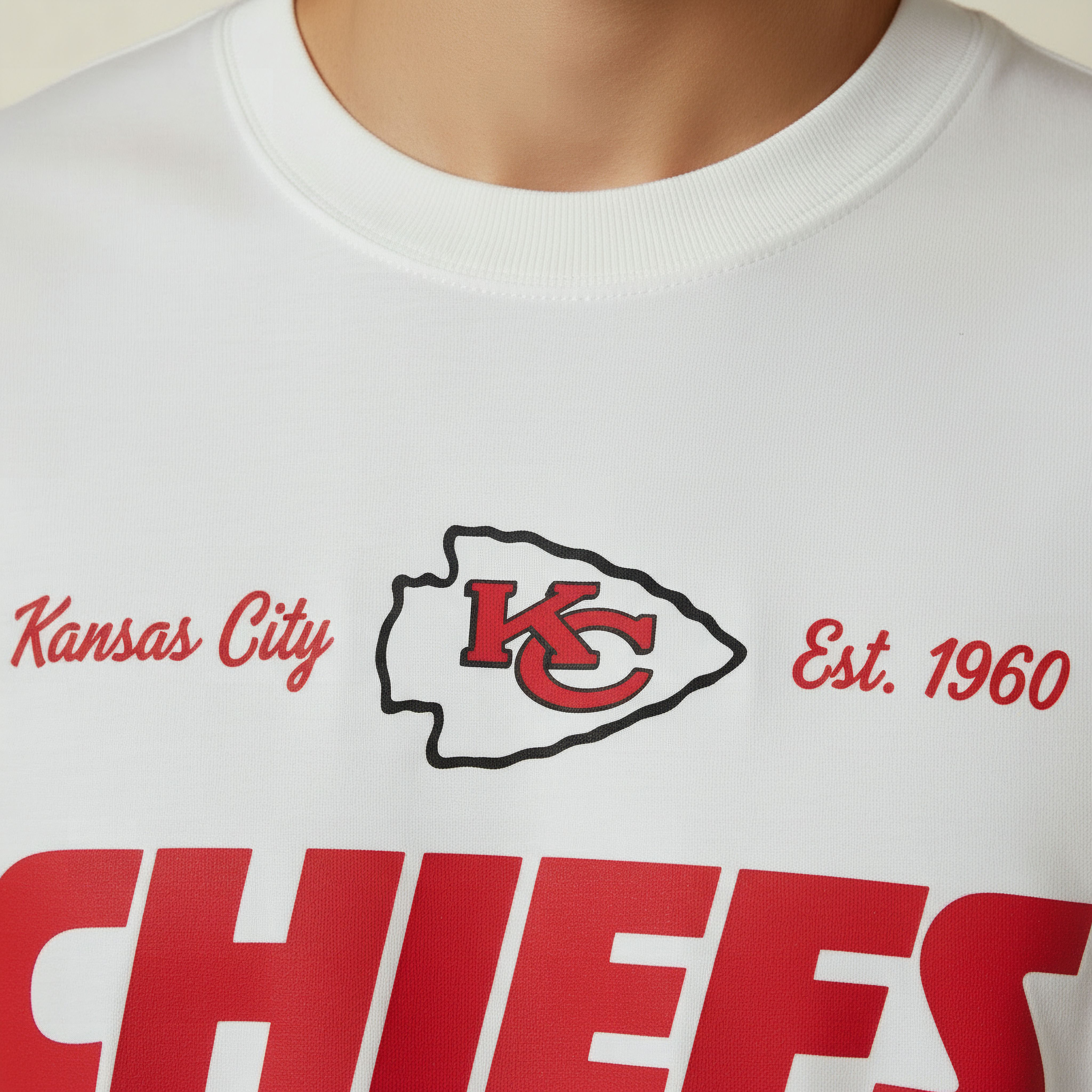 Kansas City Chiefs NFL Men Regular Fit Crew Neck Short Sleeves T-shirt-men-clothing-tshirtsandpolos-tshirts-image-4