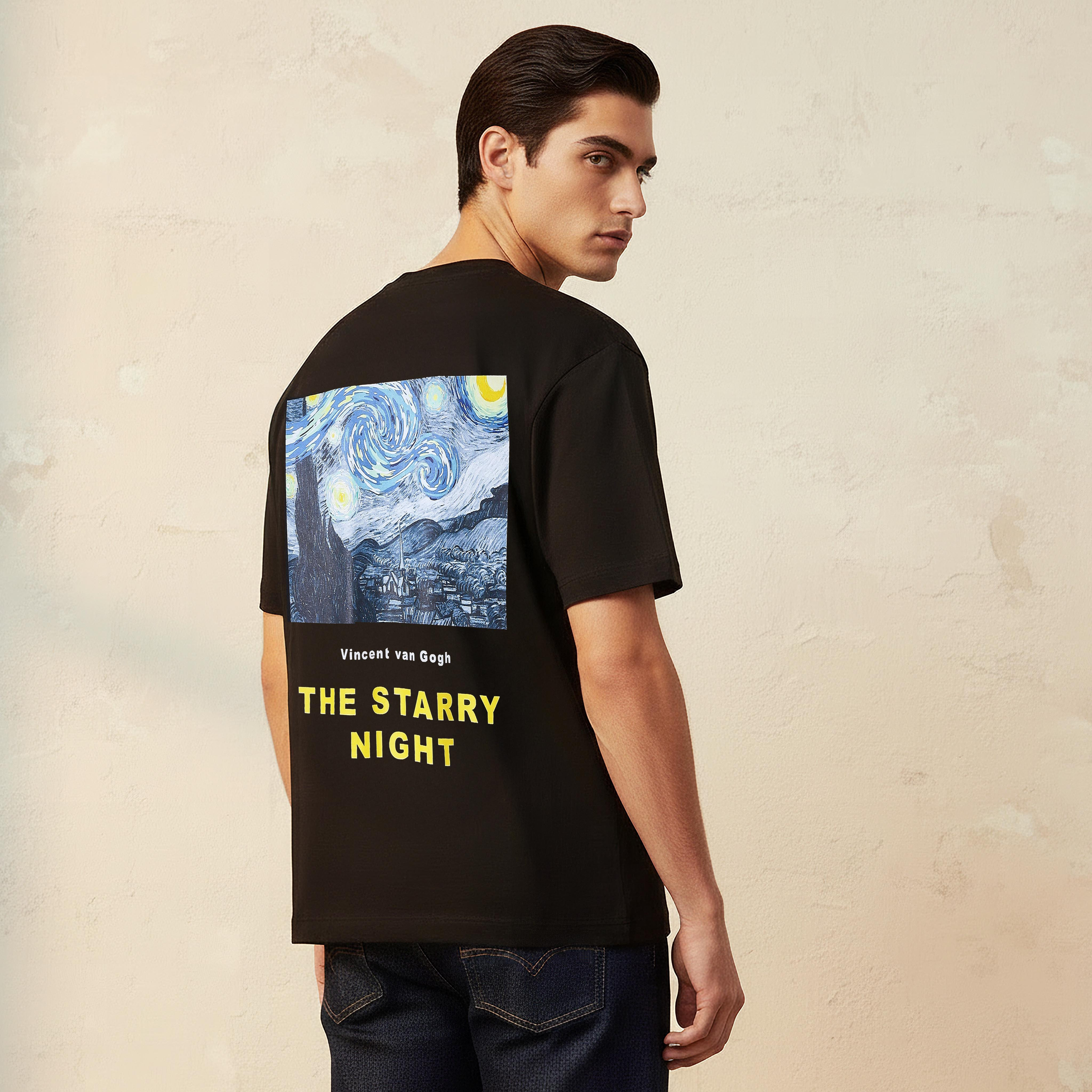 Men Crew Neck Short Sleeve Vincent Van Gogh Print T-shirt-PROMO_SP_AE_RGCC_BUY2FOR109_040325-image-4