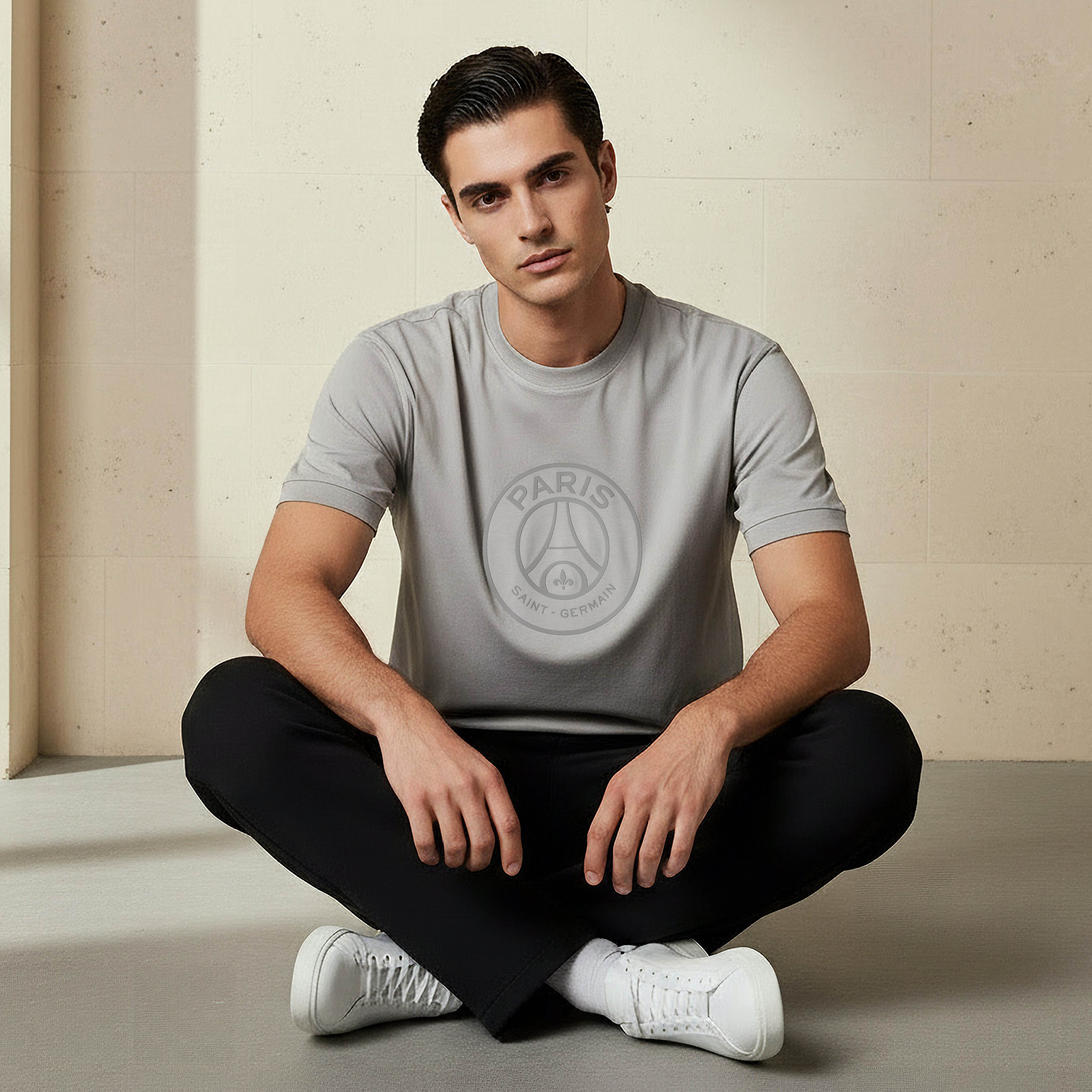 Men Regular Fit Crew Neck Short Sleeves Paris Saint-Germain Print T-shirt-PROMO_SP_QA_RGCC_BUY2FOR109_040325-image-5