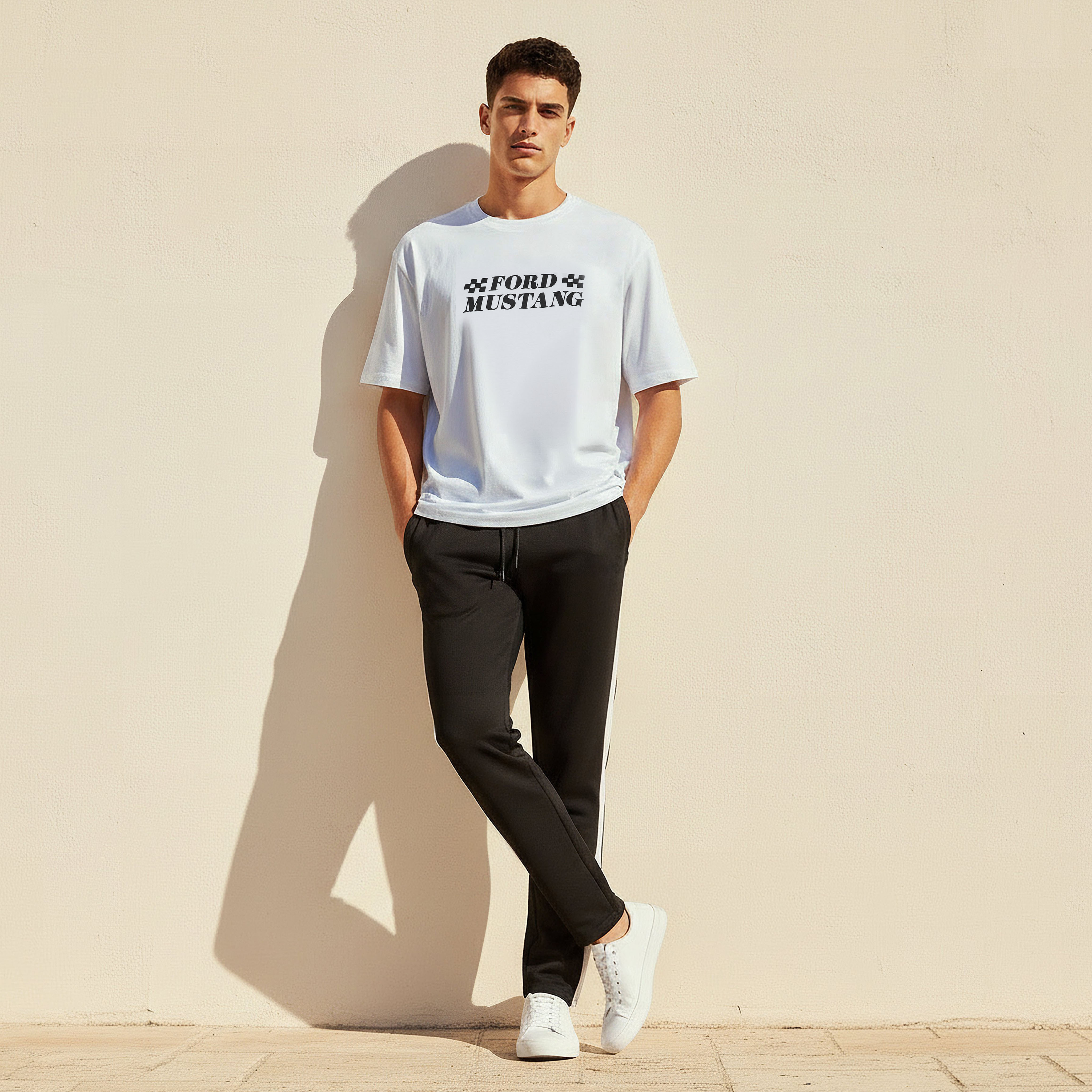 Ford Mustang Print Men Regular Fit Crew Neck Short Sleeve T-shirt-men-clothing-tshirtsandpolos-tshirts-image-3