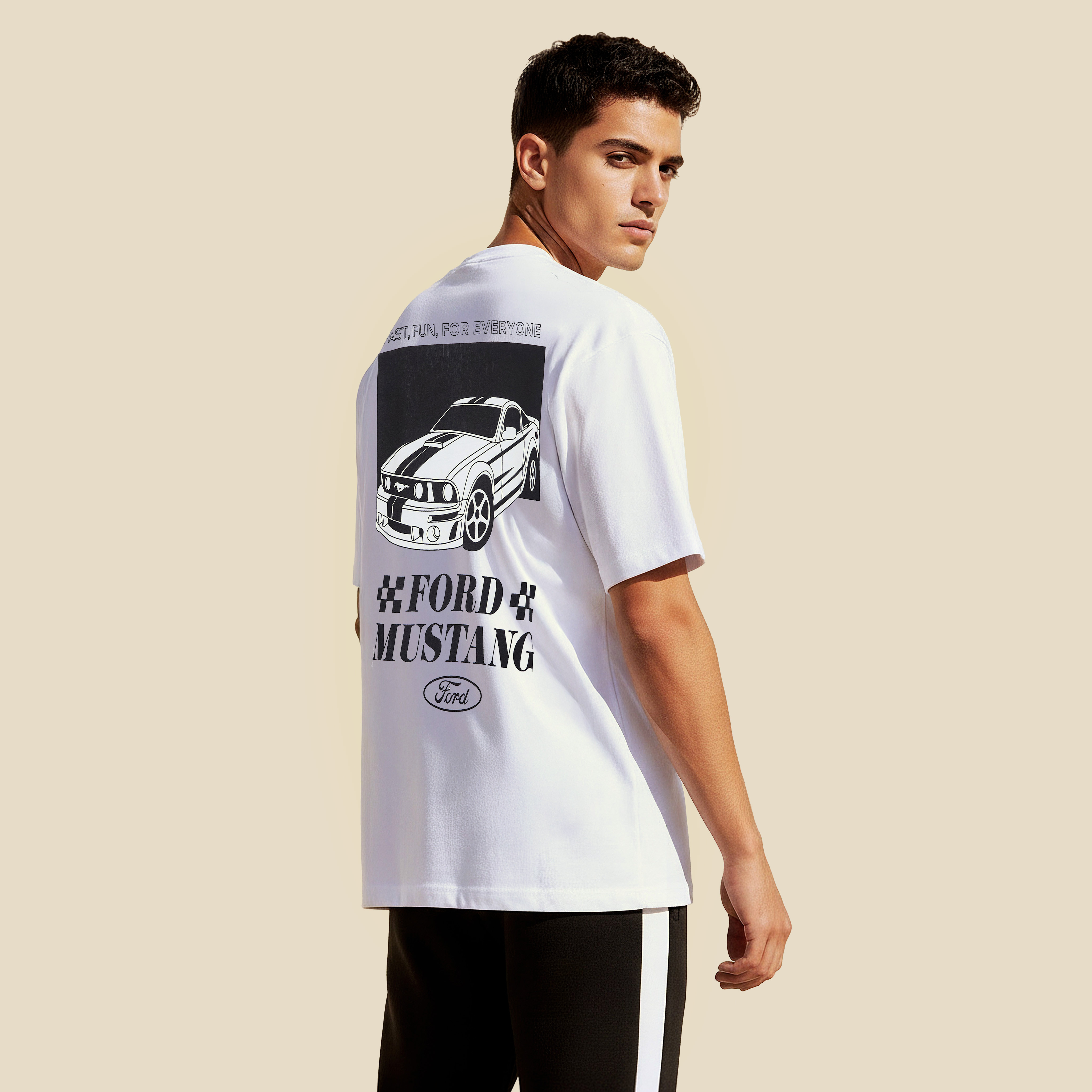Ford Mustang Print Men Regular Fit Crew Neck Short Sleeve T-shirt-men-clothing-tshirtsandpolos-tshirts-image-4