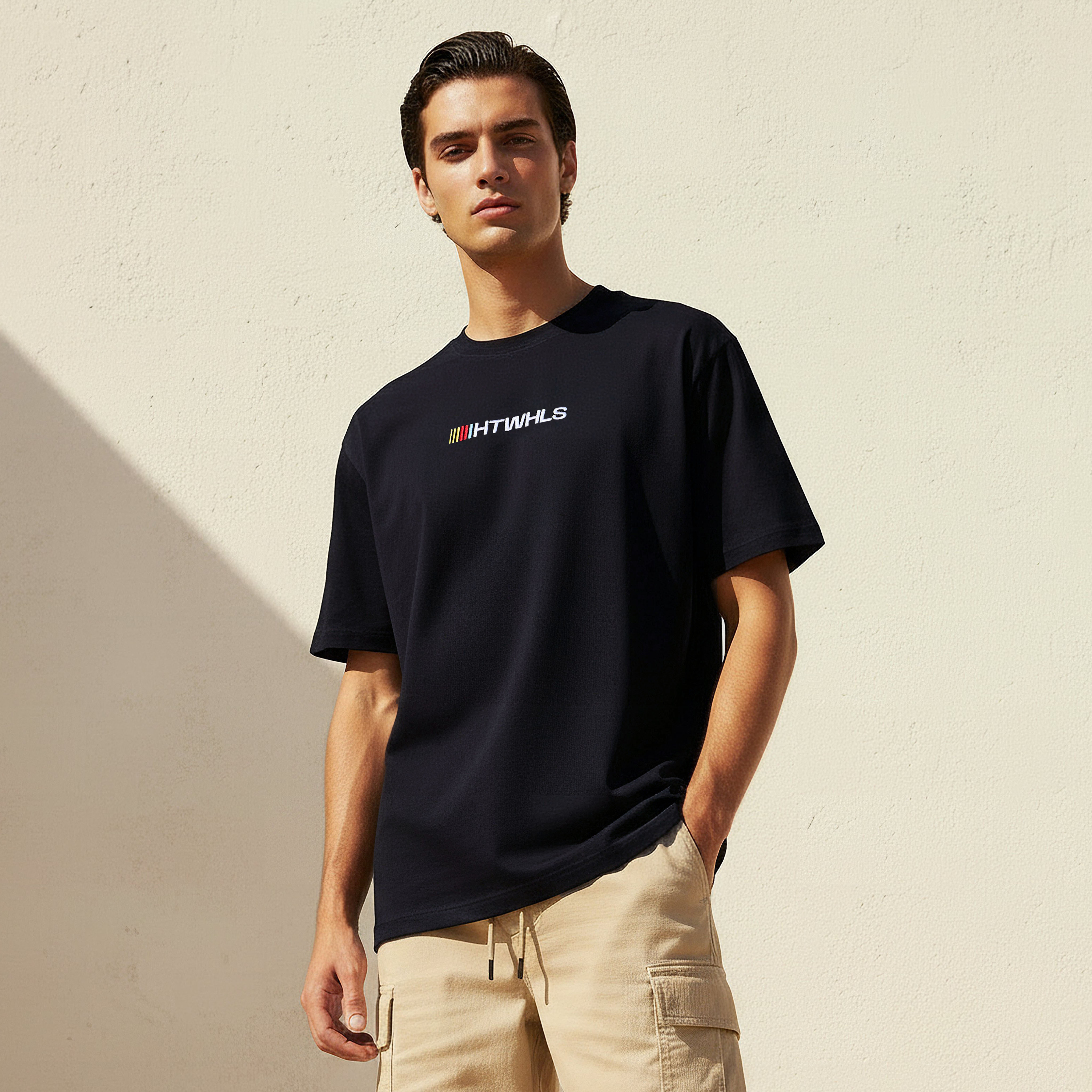 Men Regular Fit Crew Neck Short Sleeves Hot Wheels Print T-shirt-PROMO_SP_QAT_1_BUY2FORQAR59_130625-image-3