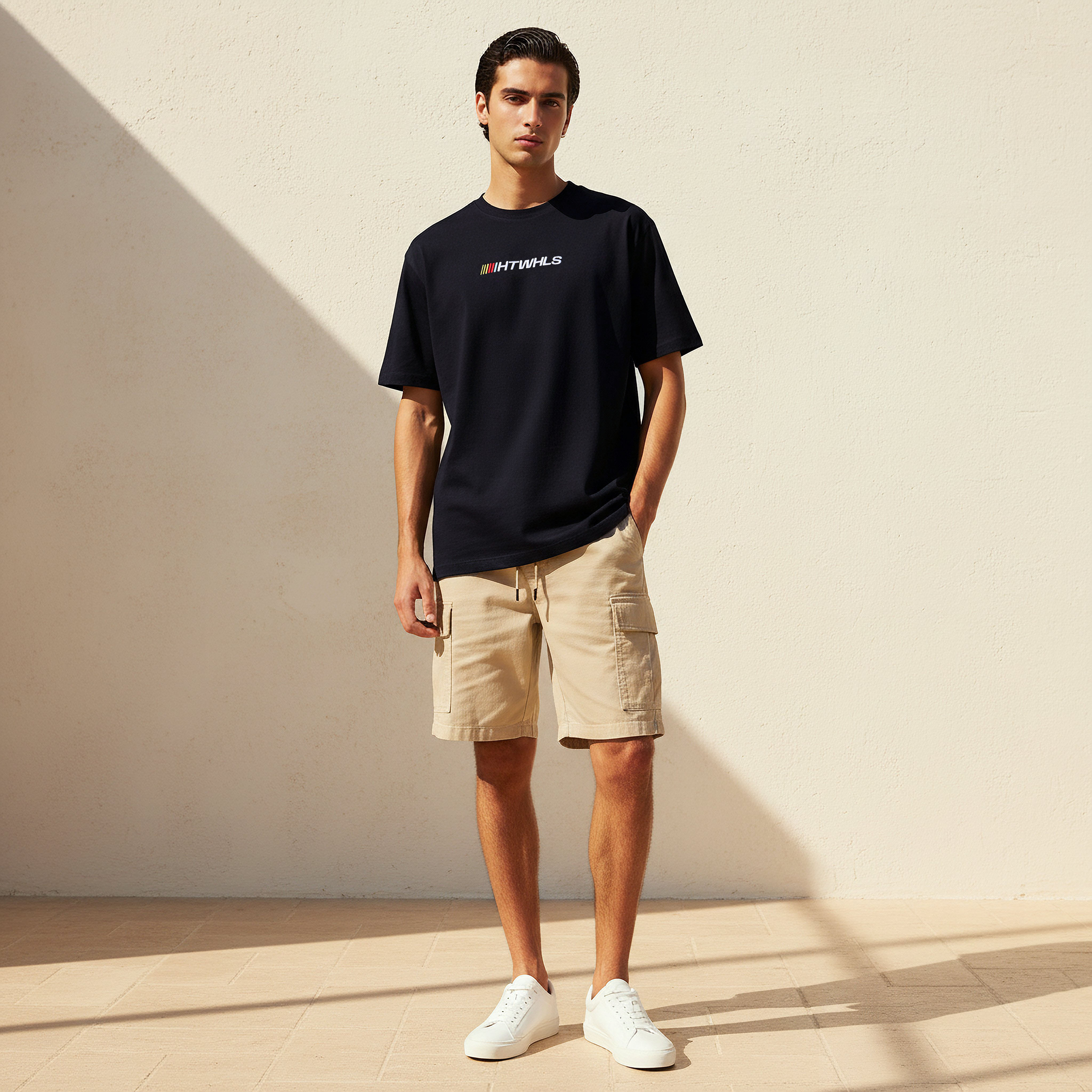 Men Regular Fit Crew Neck Short Sleeves Hot Wheels Print T-shirt-PROMO_SP_QAT_1_BUY2FORQAR59_130625-image-4