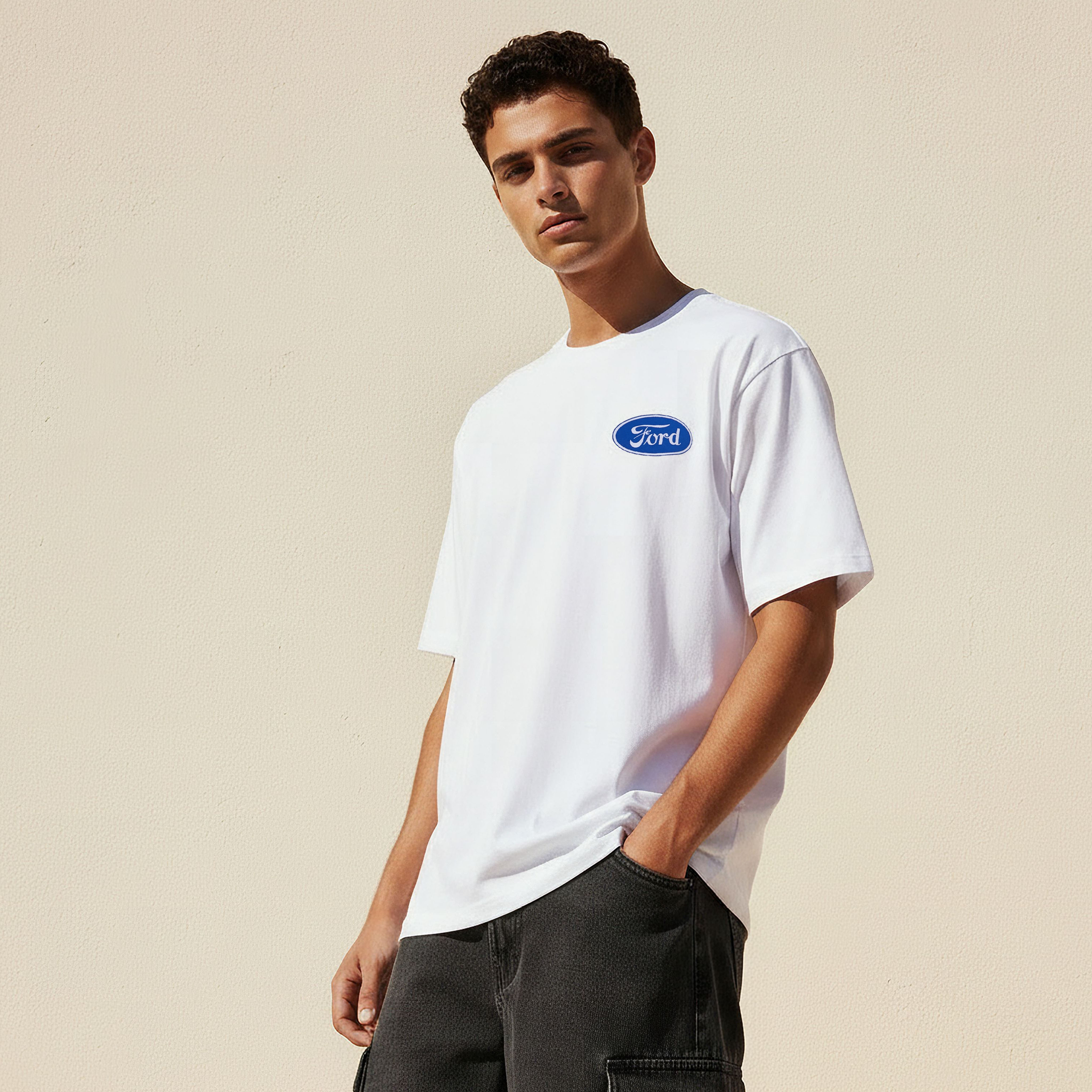 Ford Print Men Regular Fit Crew Neck Short Sleeves T-shirt-PROMO_SP_SA_2FOR59_110625-image-3