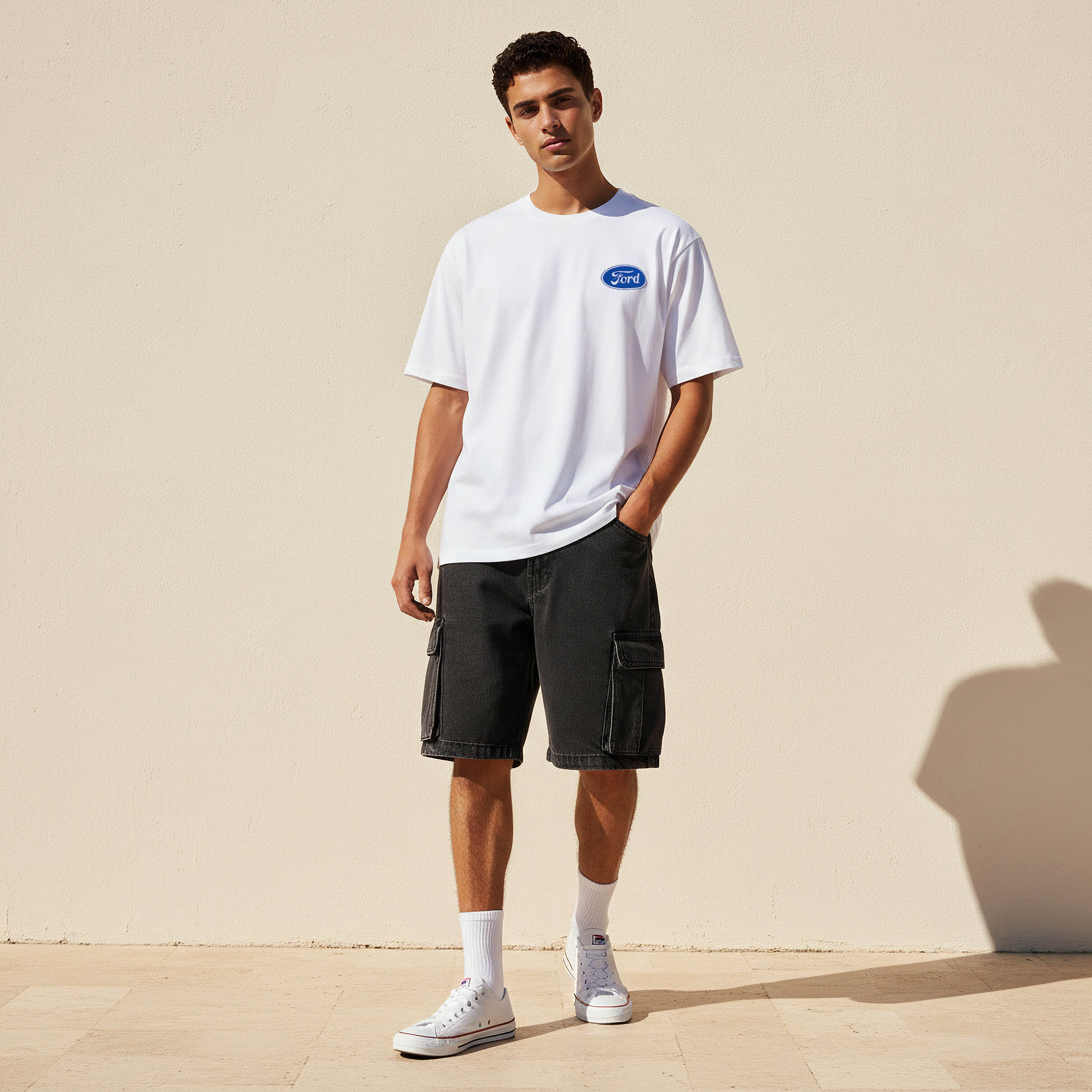 Ford Print Men Regular Fit Crew Neck Short Sleeves T-shirt-PROMO_SP_SA_2FOR59_110625-image-4