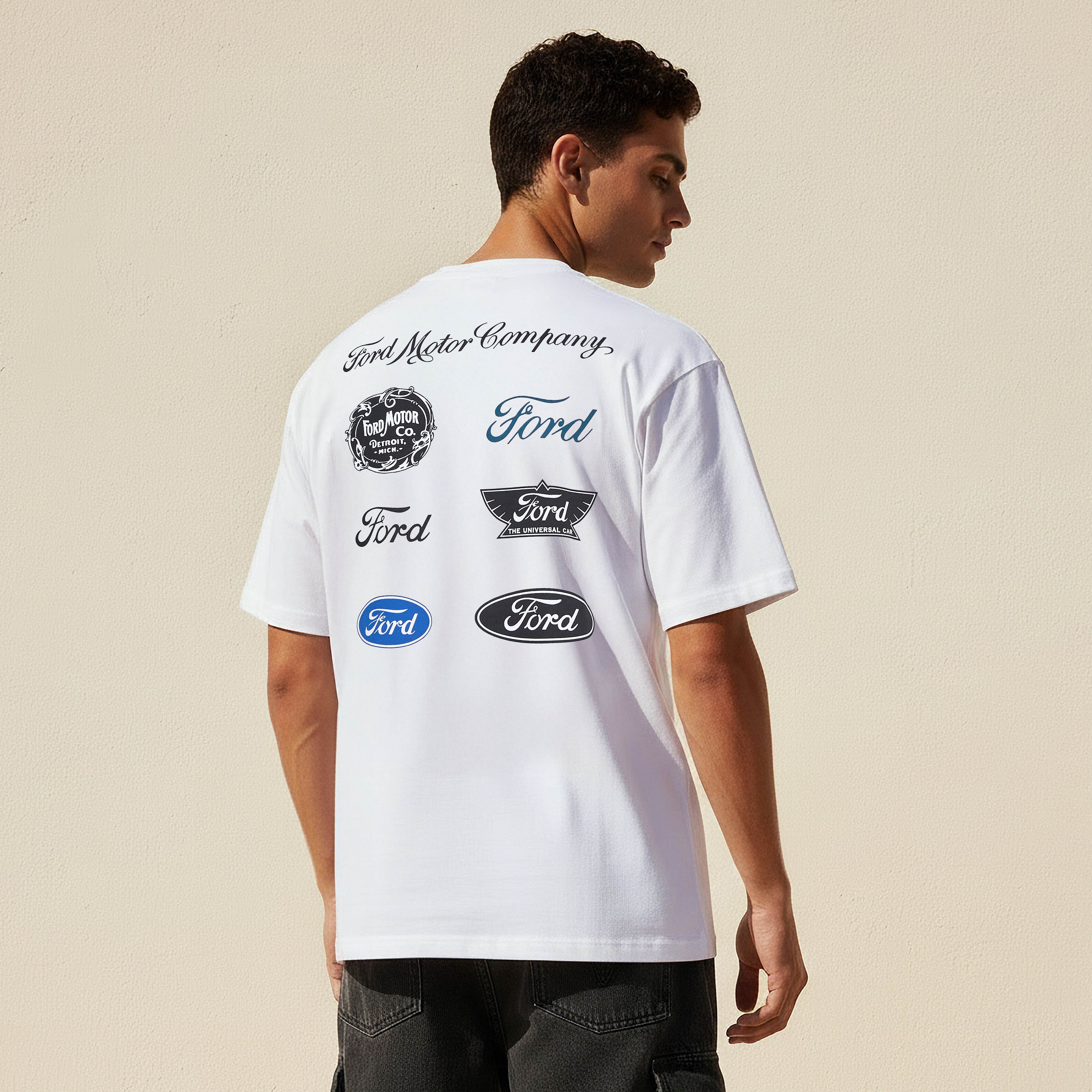 Ford Print Men Regular Fit Crew Neck Short Sleeves T-shirt-PROMO_SP_SA_2FOR59_110625-image-1