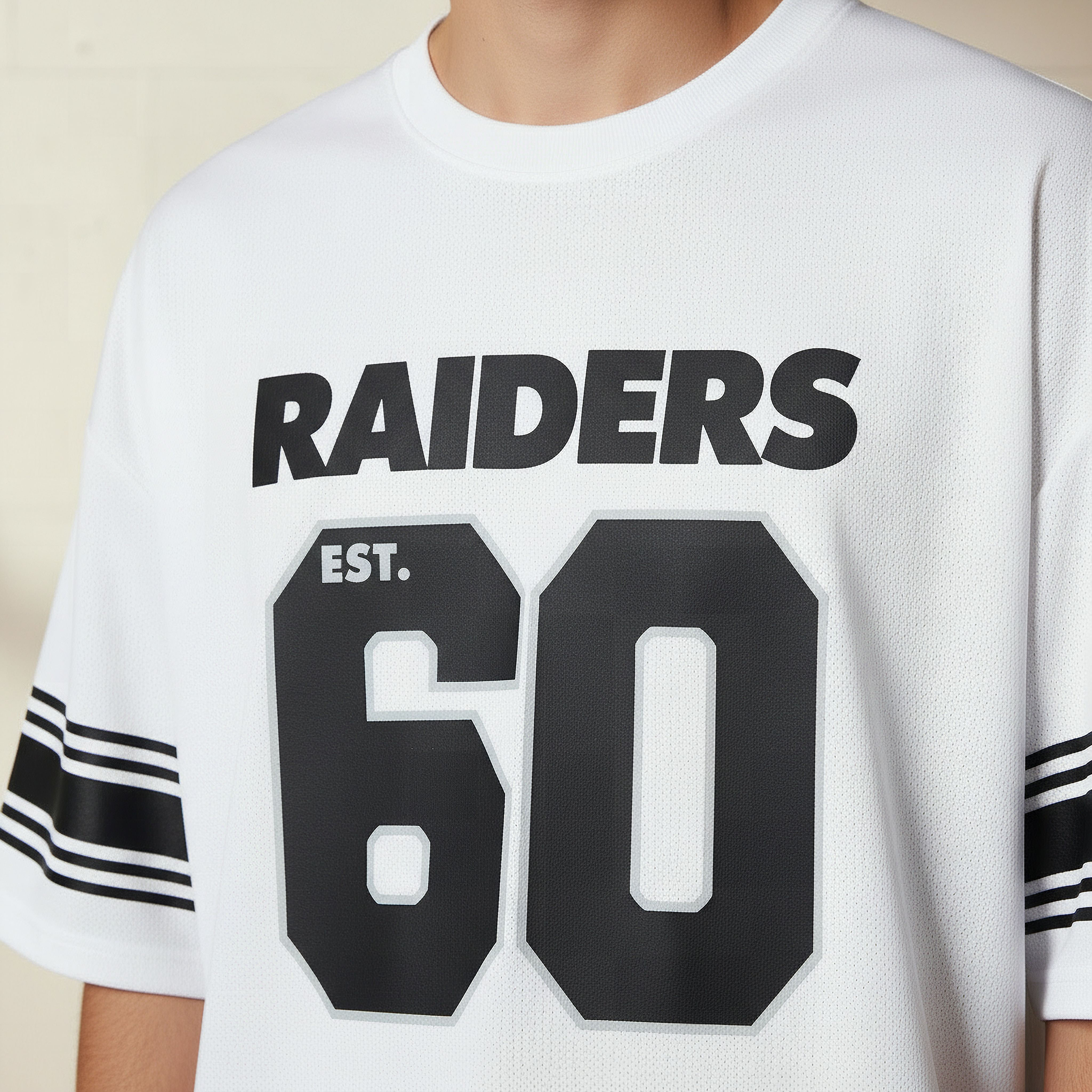 Men Relaxed Fit Round Neck Short Sleeves Green Bay Packers Print T-shirt-men-clothing-coordsets-image-2