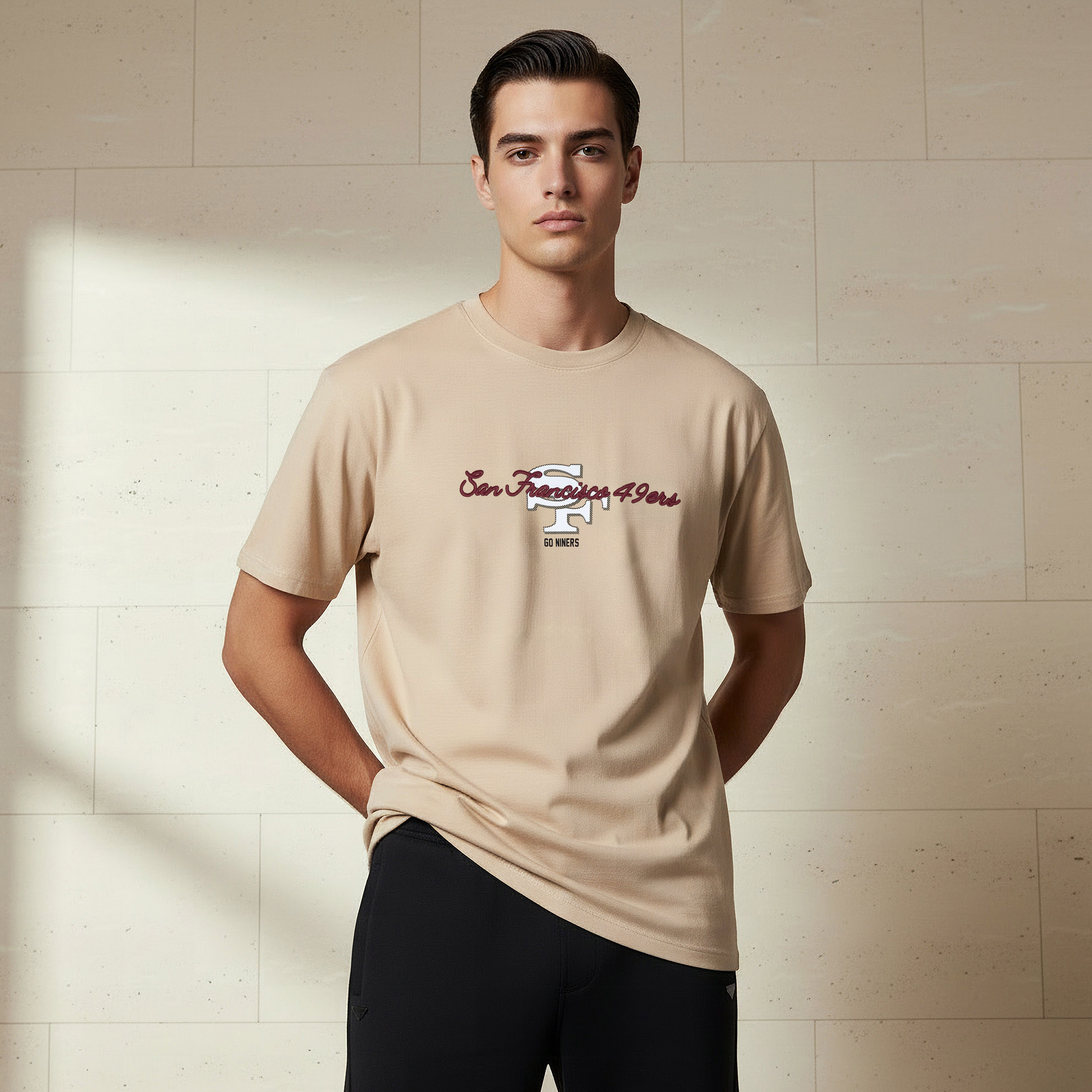 Green Bay Packers NFL Men Relaxed Fit Crew Neck Short Sleeves T-shirt-men-clothing-tshirtsandpolos-tshirts-image-1