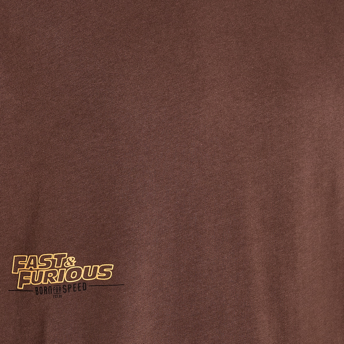 تيشيرت بطبعات وقصة عادية وياقة ضيقة وأكمام قصيرة من فاست آند فيوريوس-men-clothing-tshirtsandpolos-tshirts-image-5