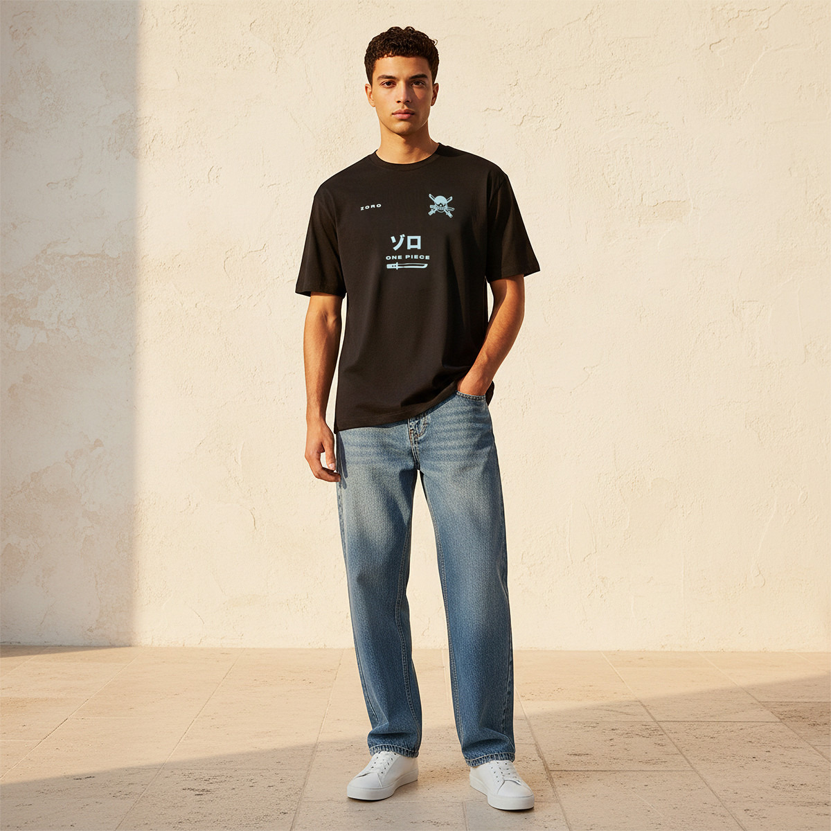 One Piece Regular Fit Crew Neck Short Sleeves Graphic Print T-shirt-men-clothing-tshirtsandpolos-tshirts-image-3