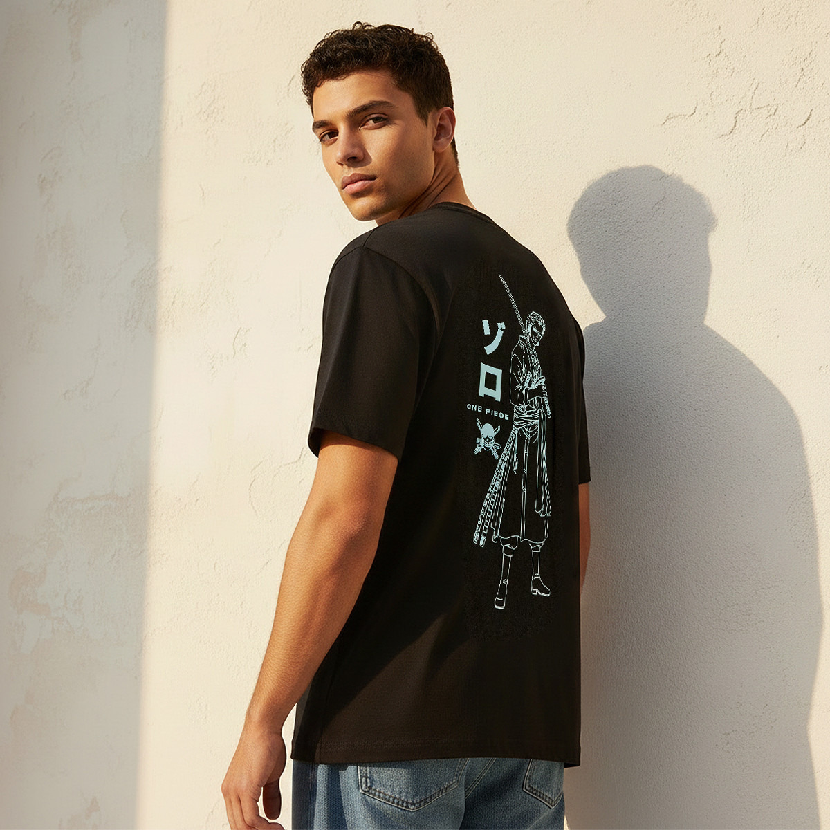 One Piece Regular Fit Crew Neck Short Sleeves Graphic Print T-shirt-men-clothing-tshirtsandpolos-tshirts-image-4