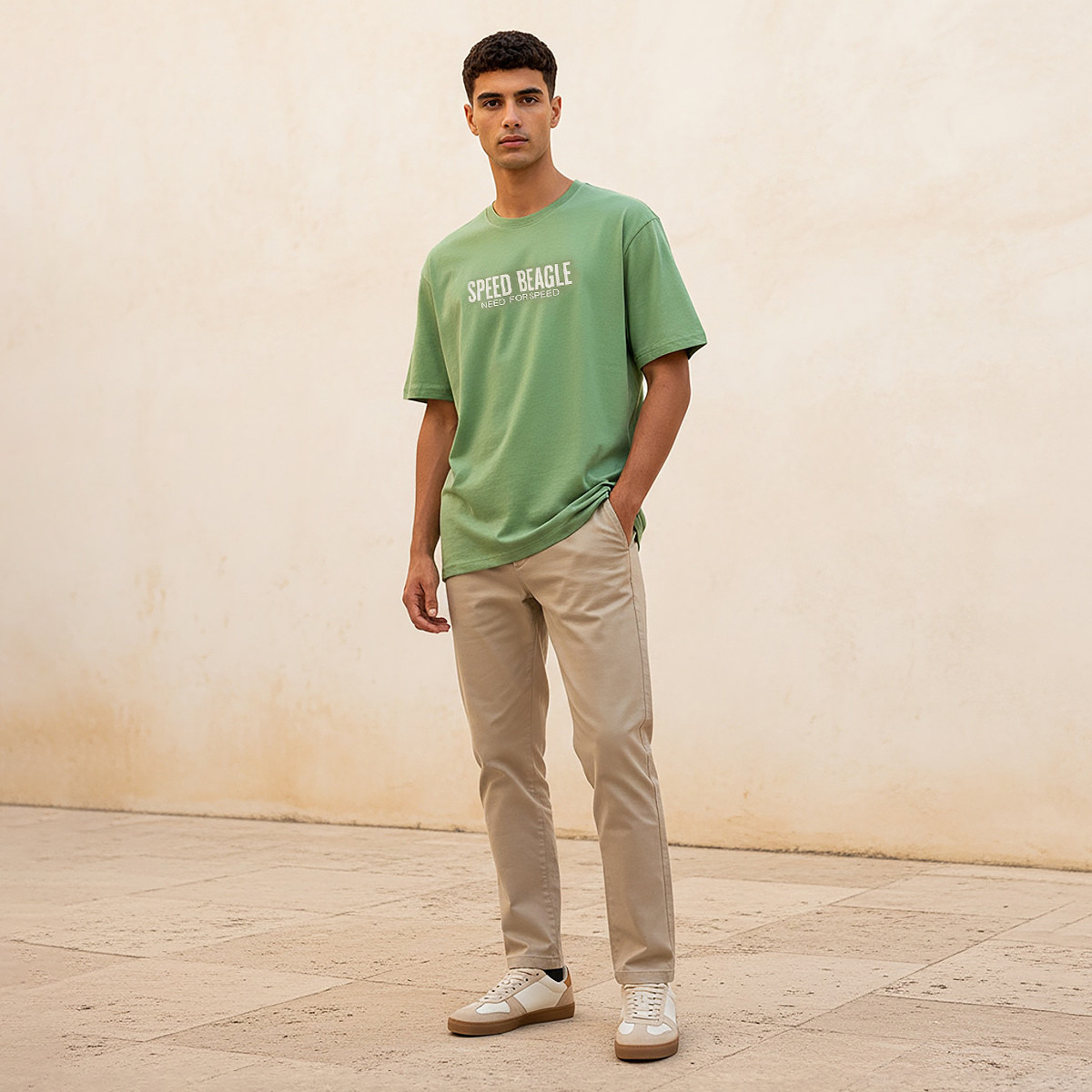 Peanuts Regular Fit Crew Neck Short Sleeves Printed T-shirt-men-clothing-tshirtsandpolos-tshirts-image-3