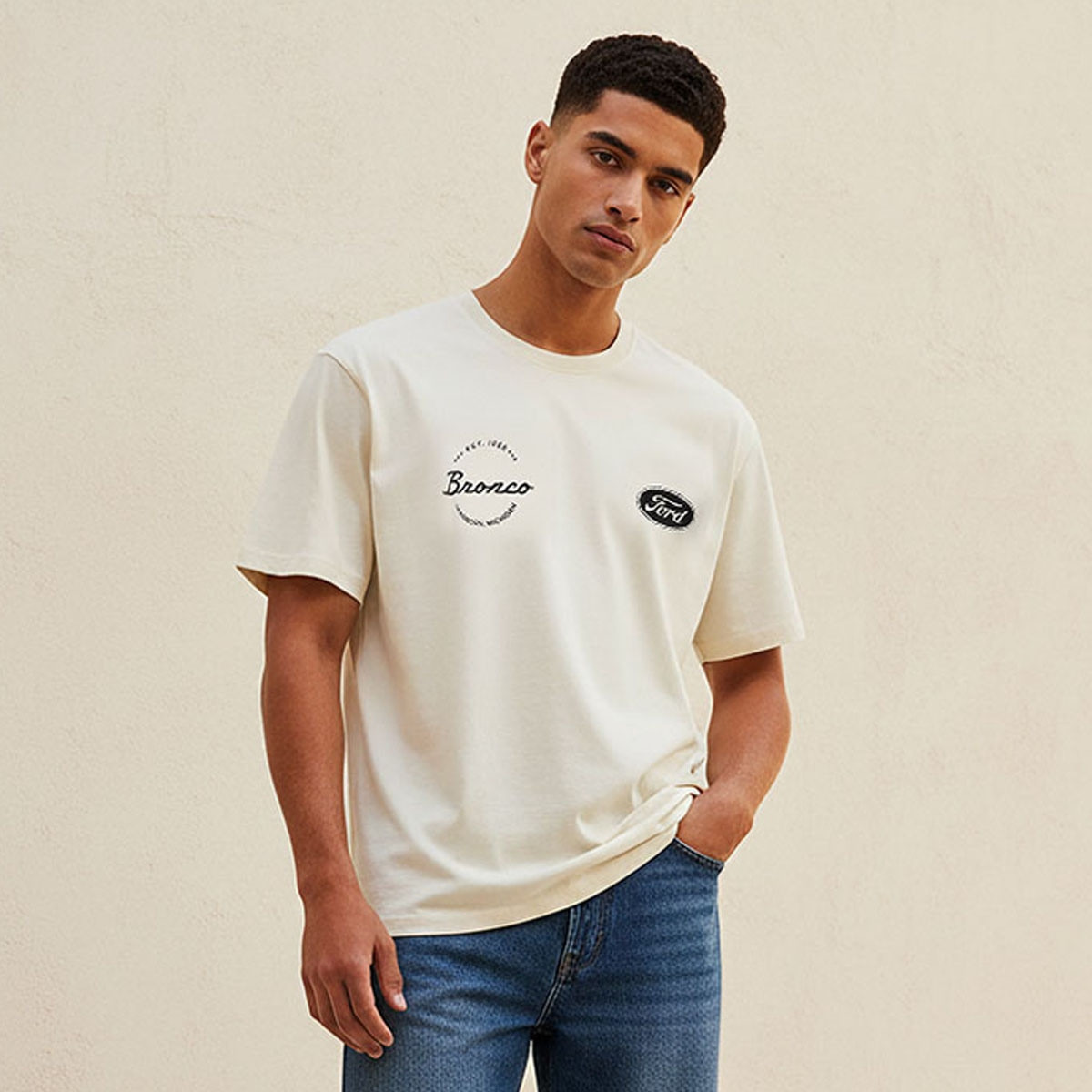 Ford Regular Fit Crew Neck Short Sleeves T-shirt-men-clothing-tshirtsandpolos-tshirts-image-1