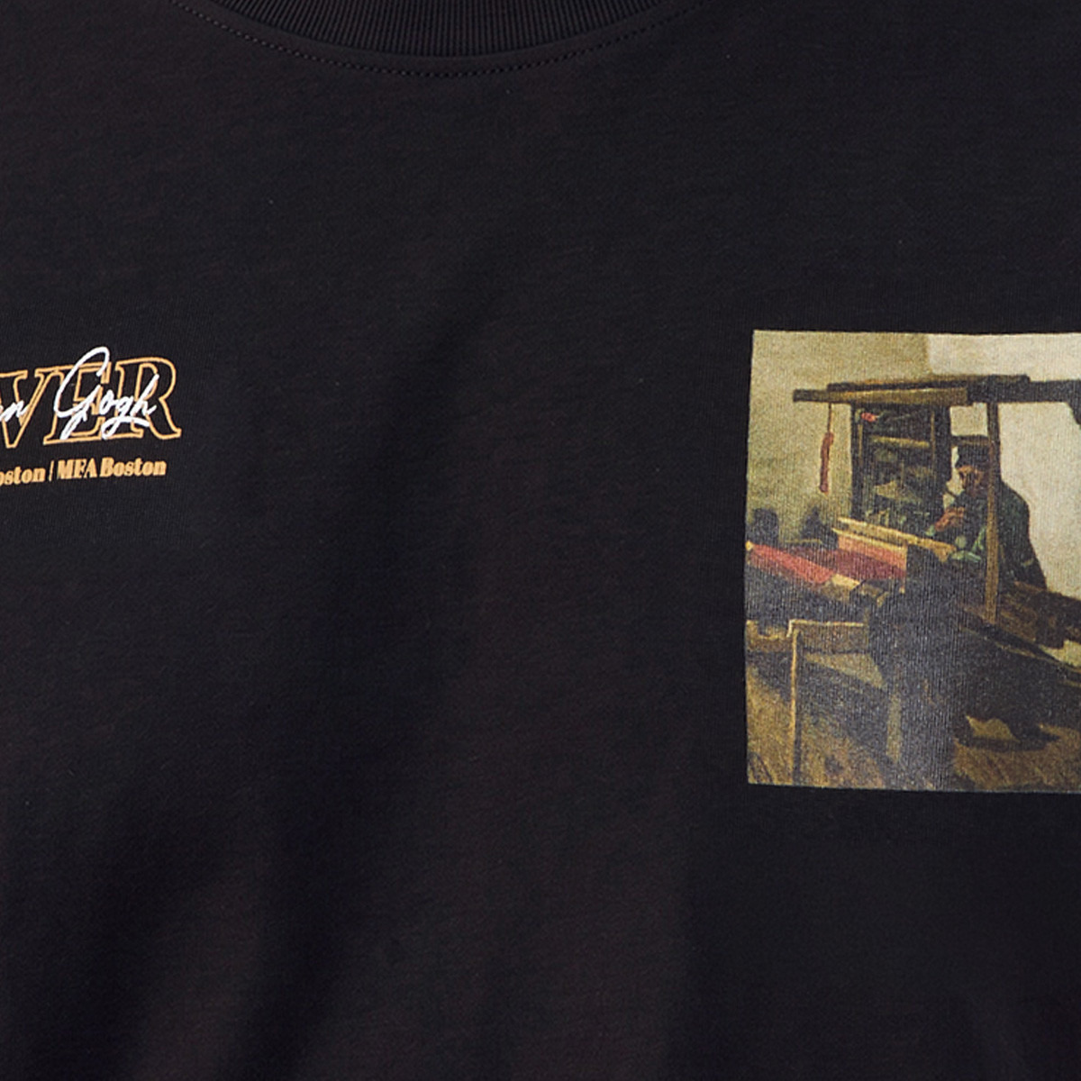 Vincent Van Gogh Regular Fit Crew Neck Graphic Print T-shirt-men-clothing-tshirtsandpolos-tshirts-image-2