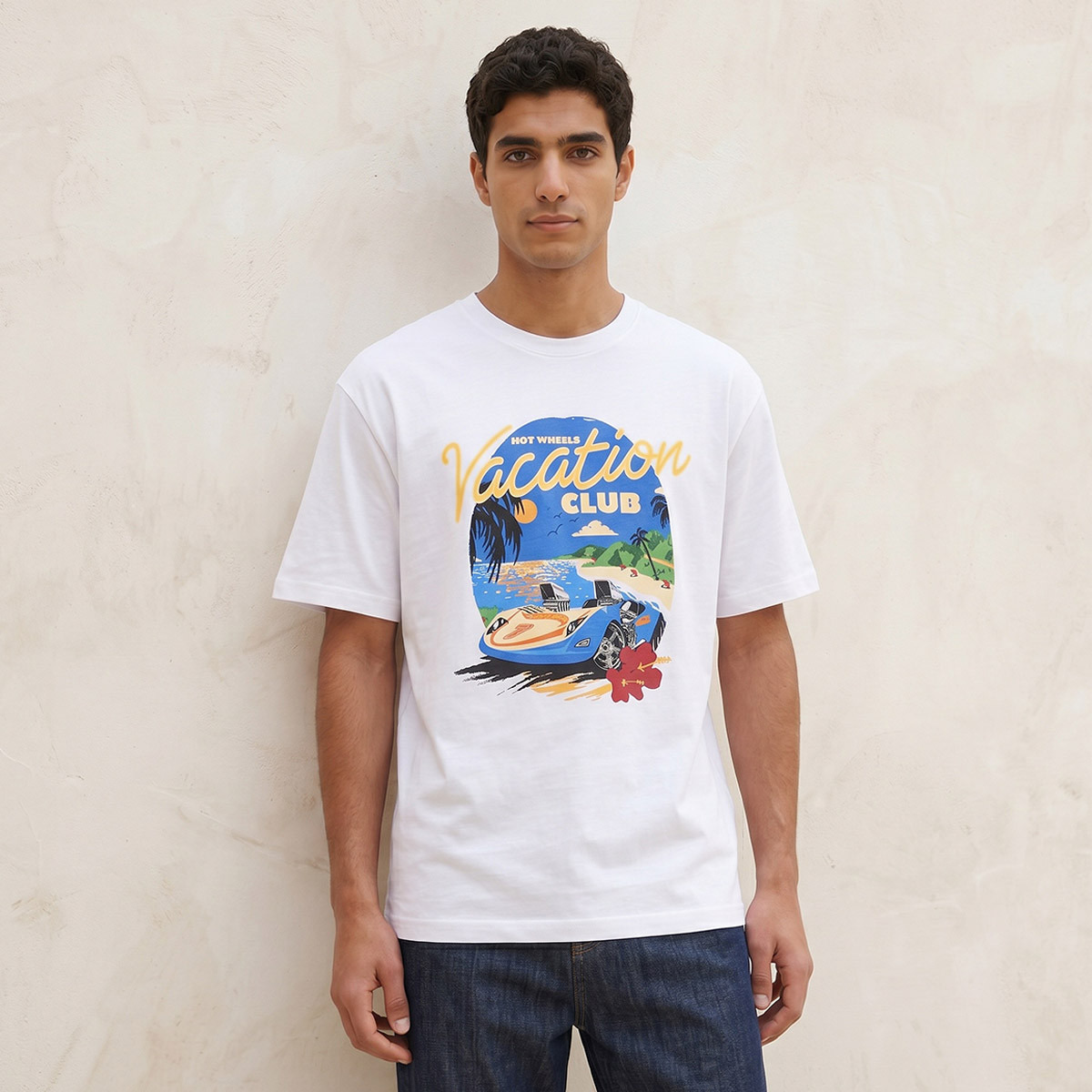 Hot Wheels Regular Fit Crew Neck Short Sleeves T-shirt-men-clothing-tshirtsandpolos-tshirts-image-5