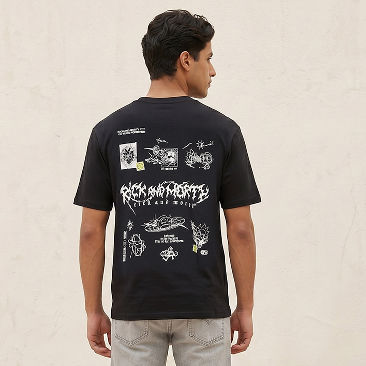 Rick and Morty Regular Fit Crew Neck Short Sleeves T-shirt-men-clothing-tshirtsandpolos-tshirts-image-4
