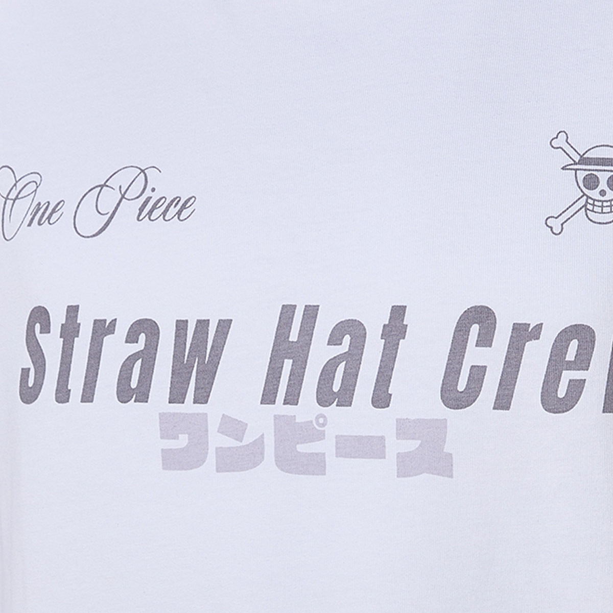 تيشيرت بقصة عادية وياقة ضيقة وأكمام قصيرة وطبعات ون بيس-men-clothing-tshirtsandpolos-tshirts-image-2