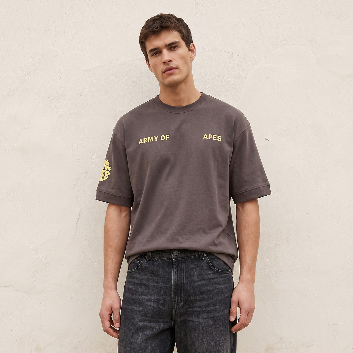 Army of Apes Crew Neck Short Sleeves T-shirt-men-clothing-tshirtsandpolos-tshirts-image-3