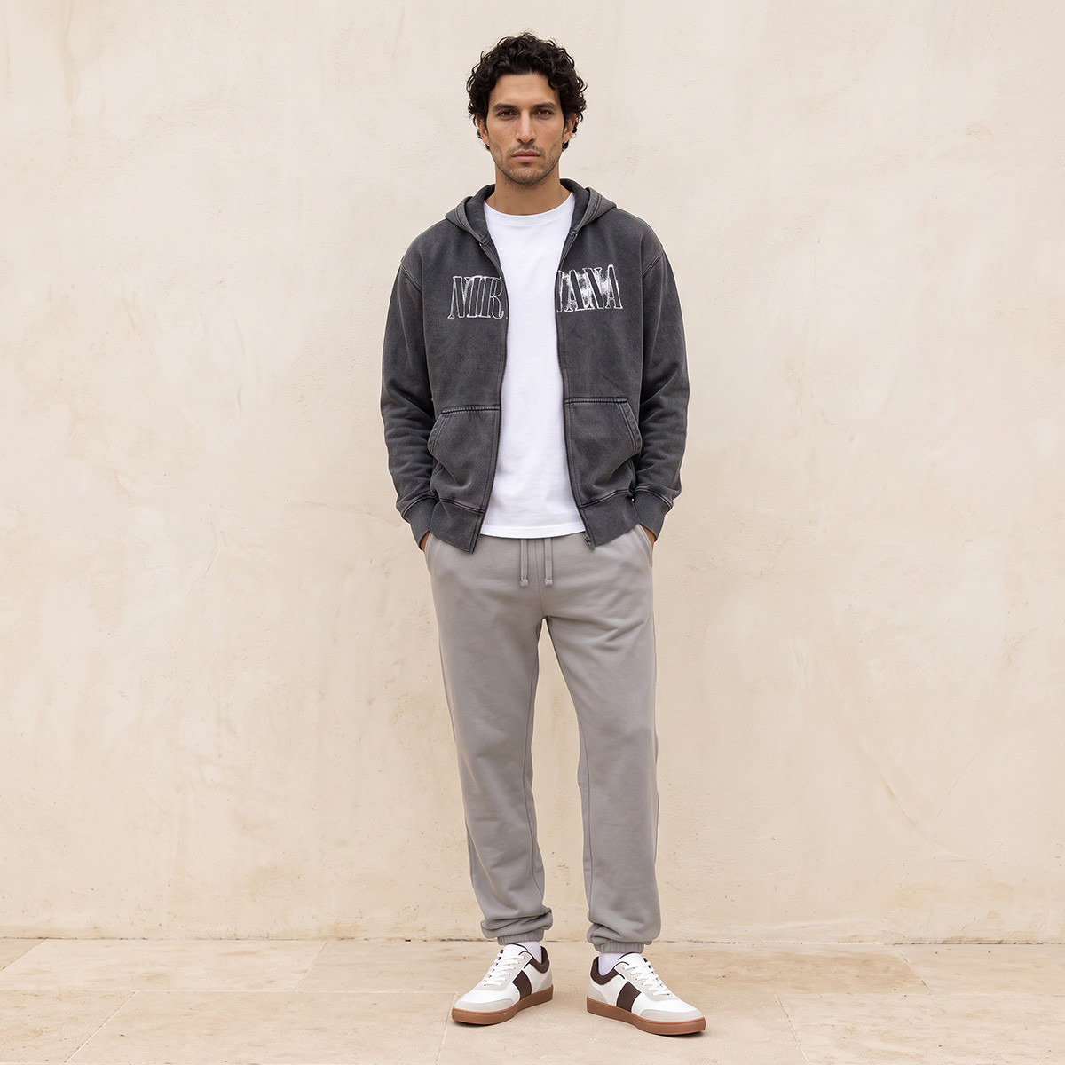Nirvana Brushed Fleece Hoodie-men-clothing-hoodiesandsweatshirts-image-3