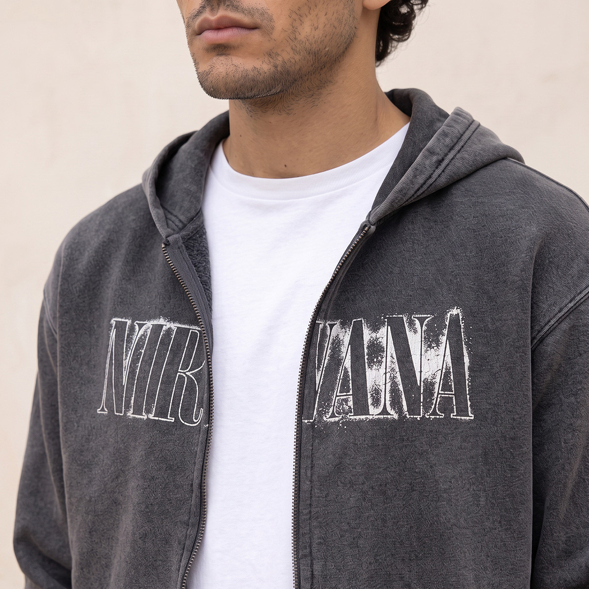 Nirvana Brushed Fleece Hoodie-men-clothing-hoodiesandsweatshirts-image-5