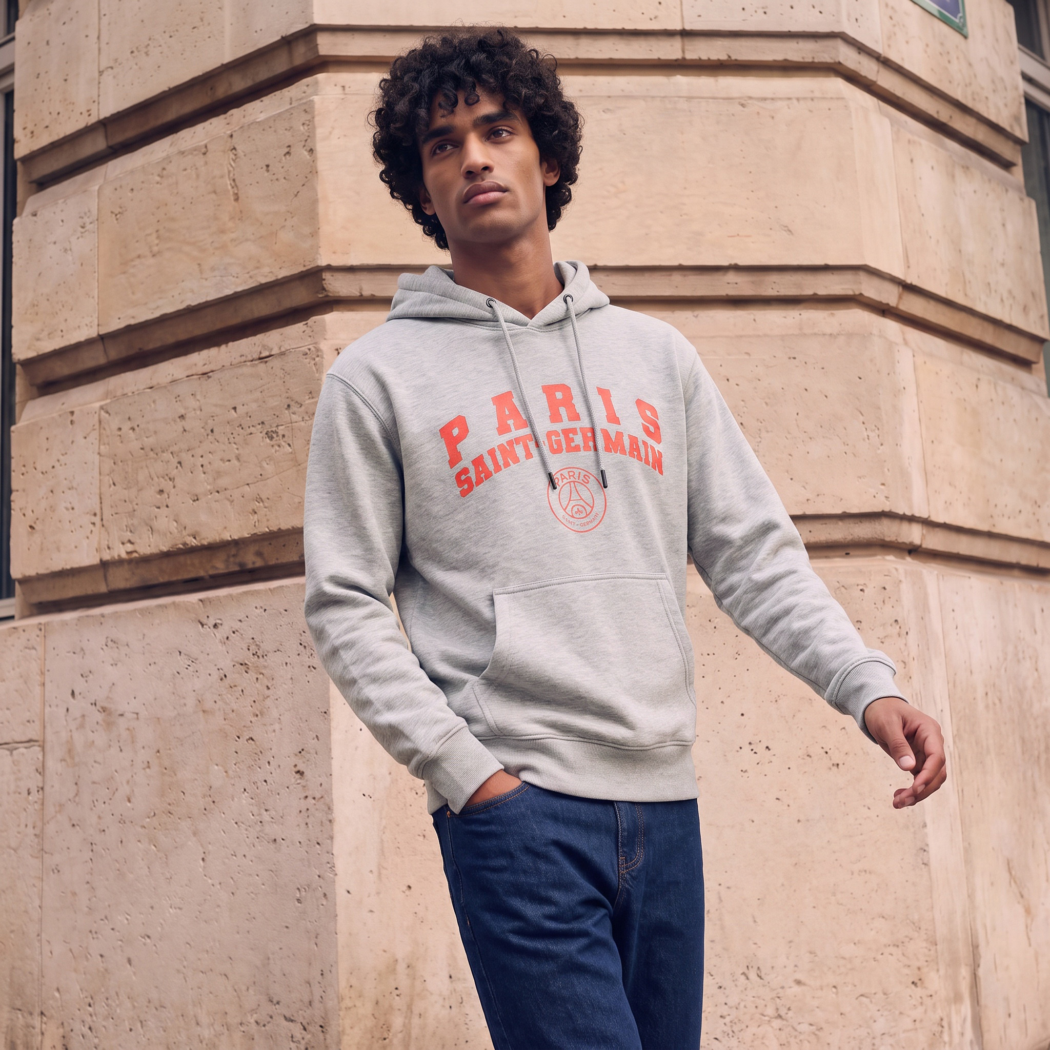 Paris Saint-Germain Fleece Sweatshirt-men-winterwear-hoodiesandsweatshirts-image-1