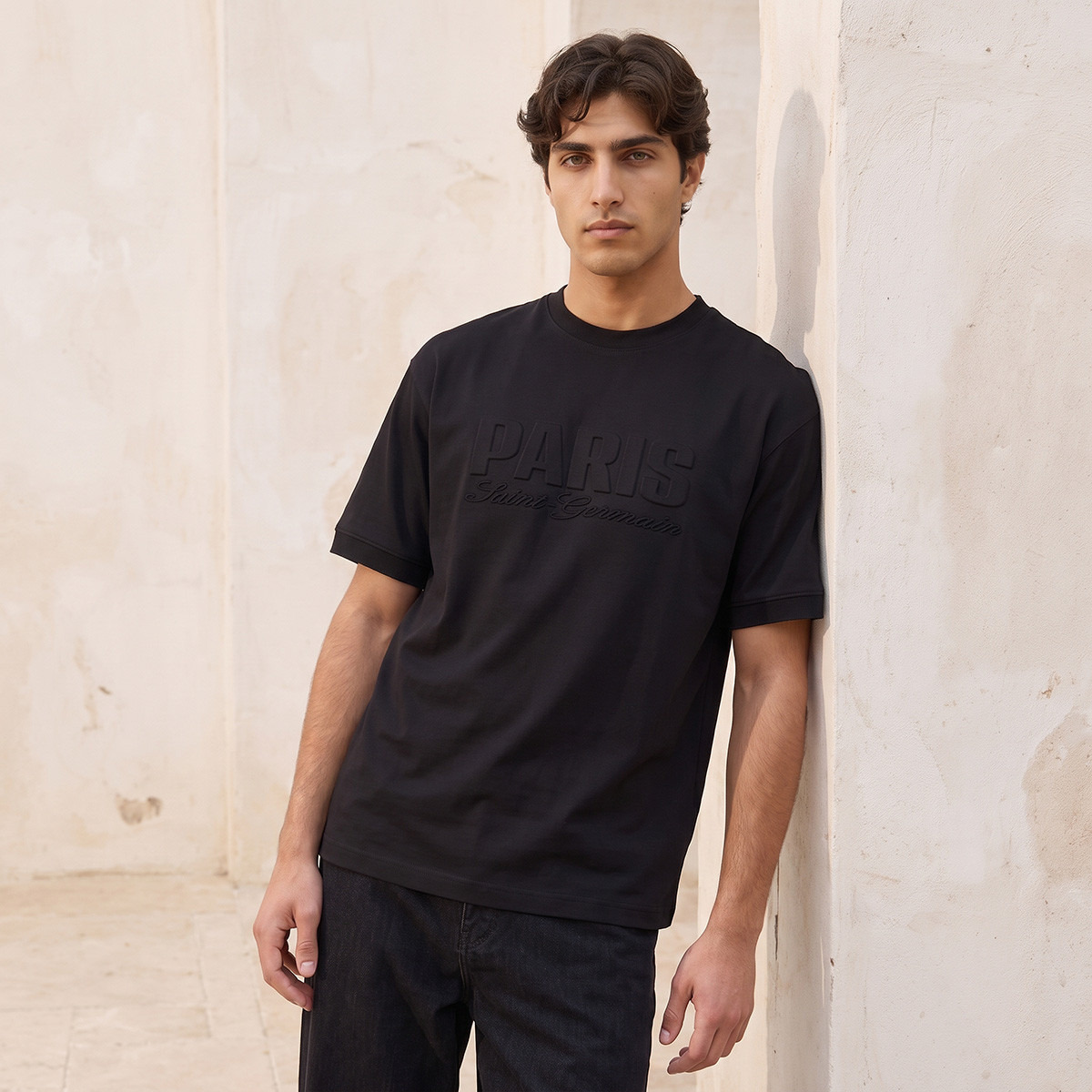 Paris Saint Germain Regular Fit Crew Neck T-shirt-men-clothing-tshirtsandpolos-tshirts-image-5