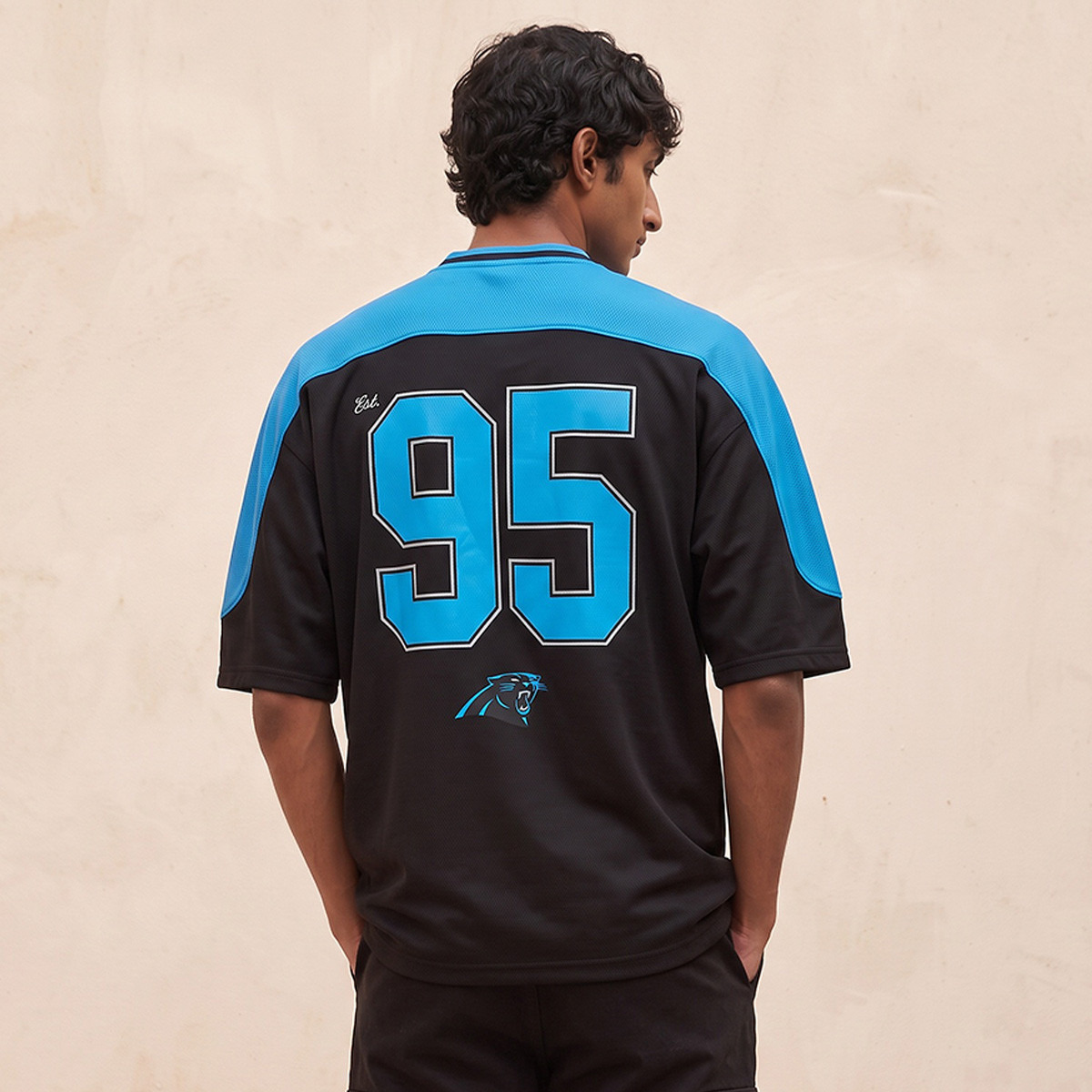 Carolina Panthers Regular Fit V-neck T-shirt-men-clothing-tshirtsandpolos-tshirts-image-3