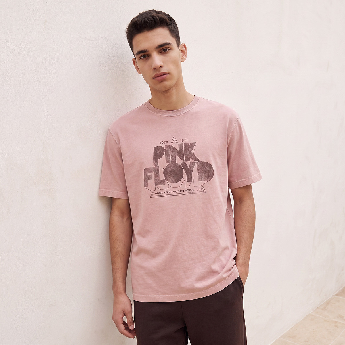 Pink Floyd Regular Fit Cotton Crew Neck T-shirt-men-clothing-tshirtsandpolos-tshirts-image-1