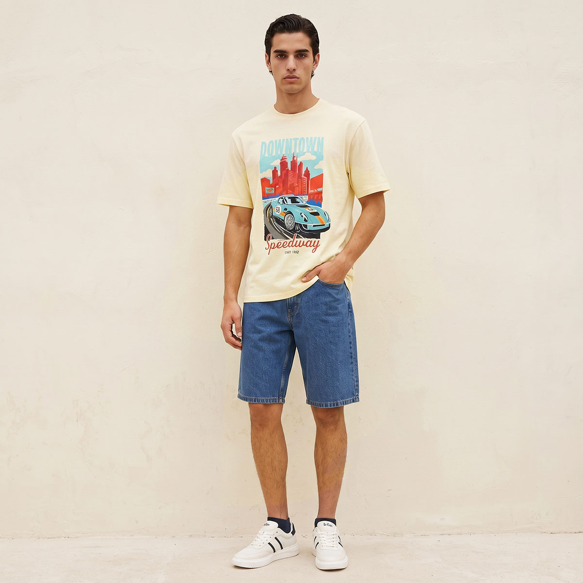 Regular Fit Crew Neck Short Sleeves with Graphic T-shirt-men-clothing-tshirtsandpolos-tshirts-image-2
