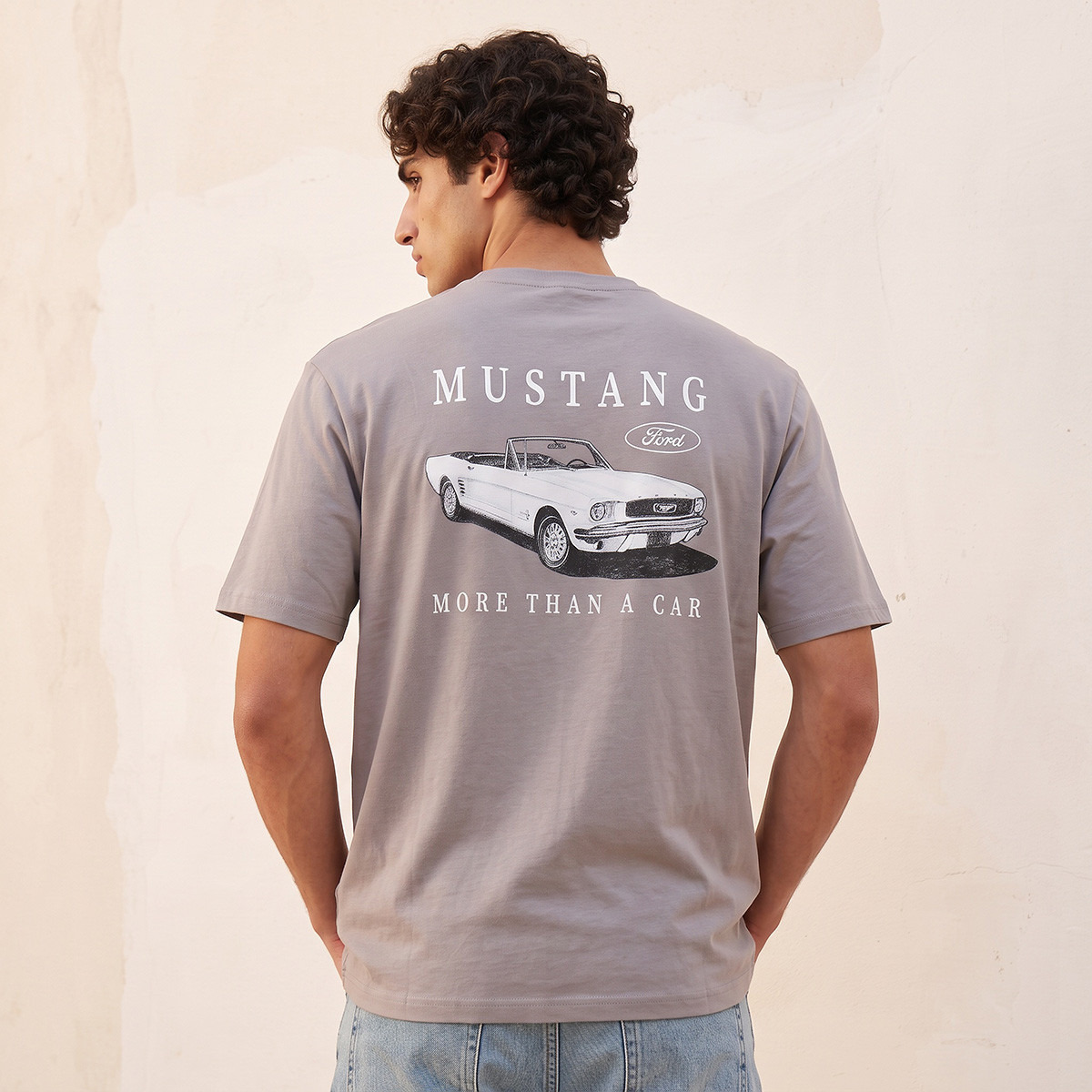 Ford Mustang Crew Neck T-shirt-men-clothing-tshirtsandpolos-tshirts-image-1