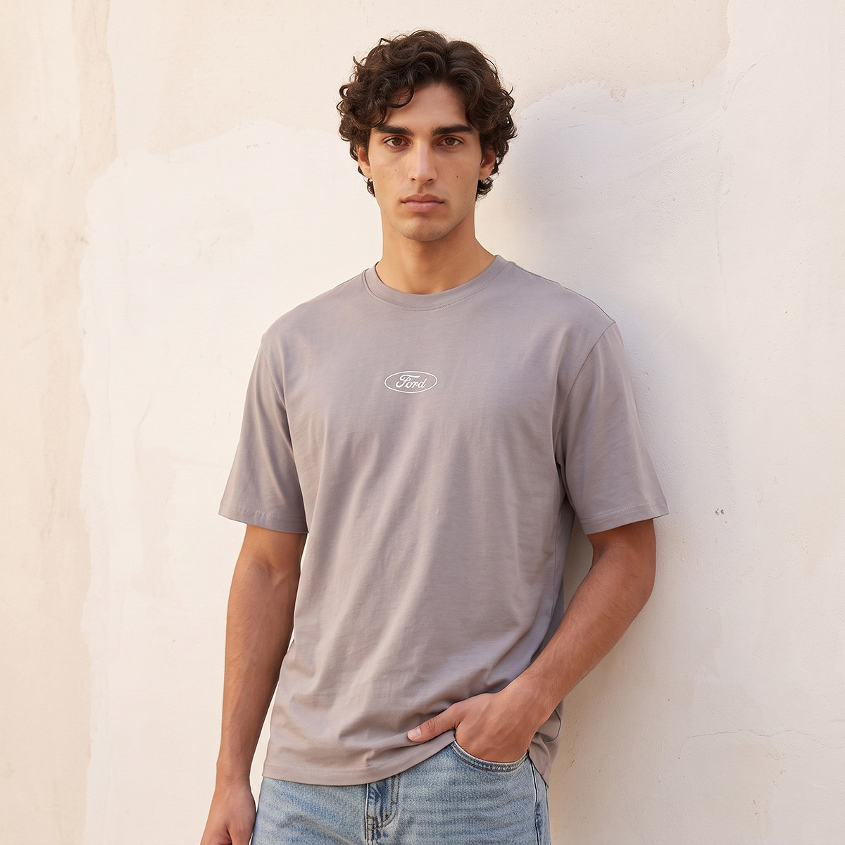Ford Mustang Crew Neck T-shirt-men-clothing-tshirtsandpolos-tshirts-image-3