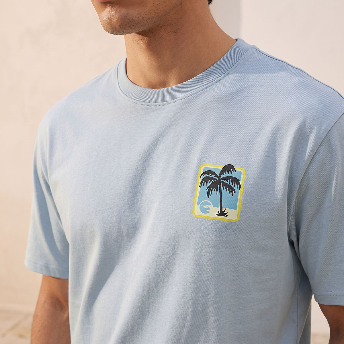 Regular Fit Crew Neck Short Sleeves with Graphic T-shirt-men-clothing-tshirtsandpolos-tshirts-image-4