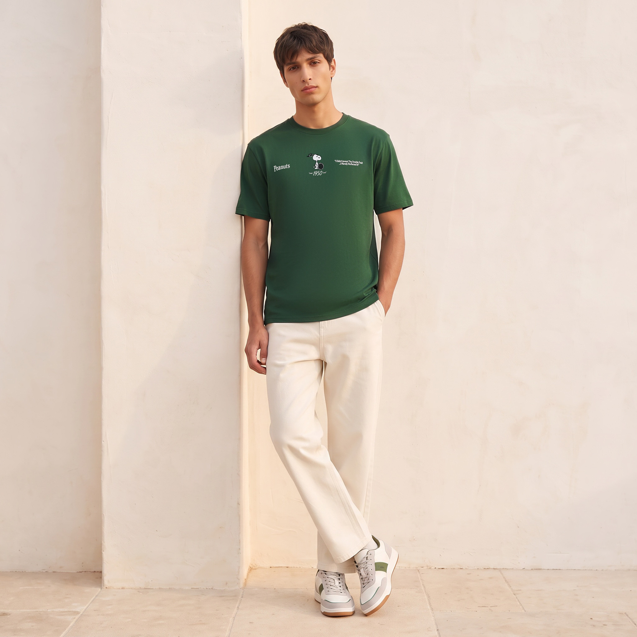 Peanuts Crew Neck T-shirt-men-clothing-tshirtsandpolos-tshirts-image-6