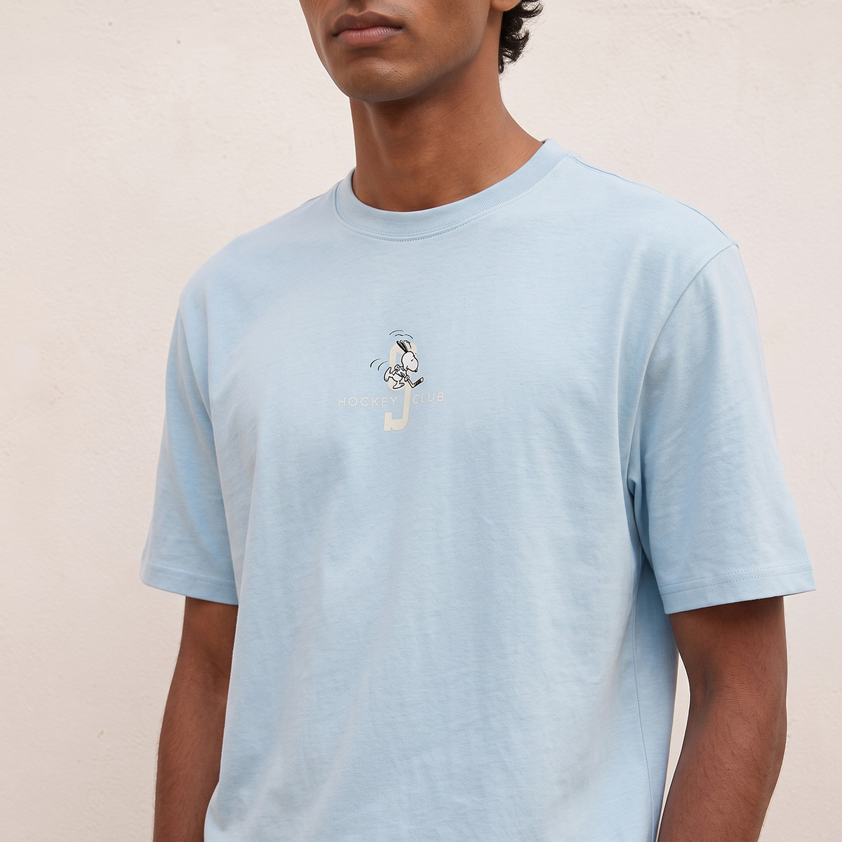 Snoopy Regular Fit Cotton Crew Neck T-shirt-men-clothing-tshirtsandpolos-tshirts-image-4