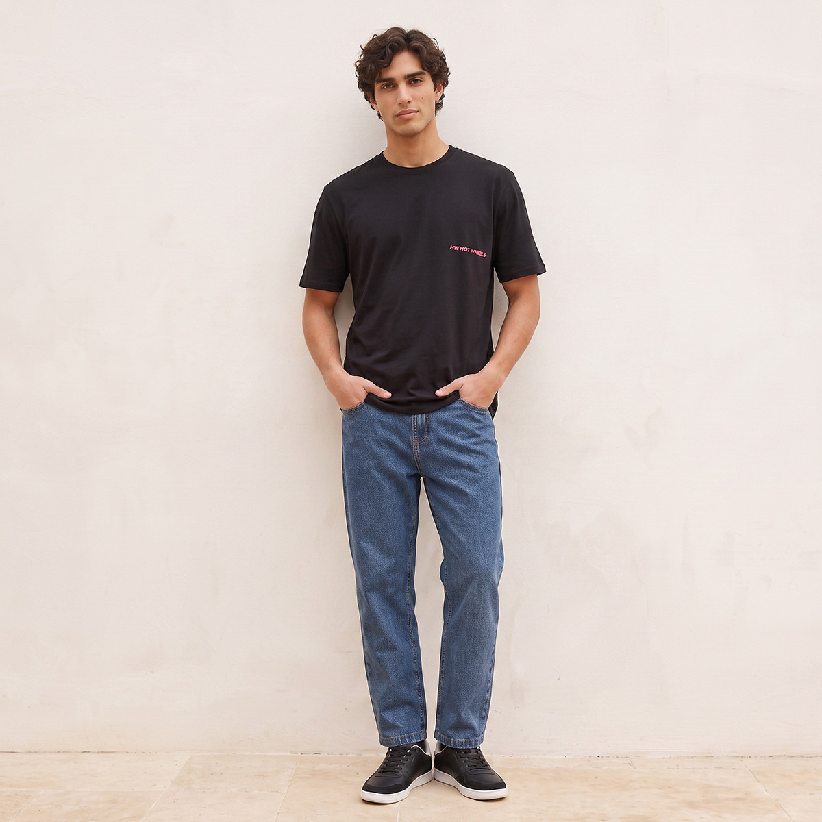 Hot Wheels Regular Fit Cotton Crew Neck T-shirt-men-clothing-tshirtsandpolos-tshirts-image-4