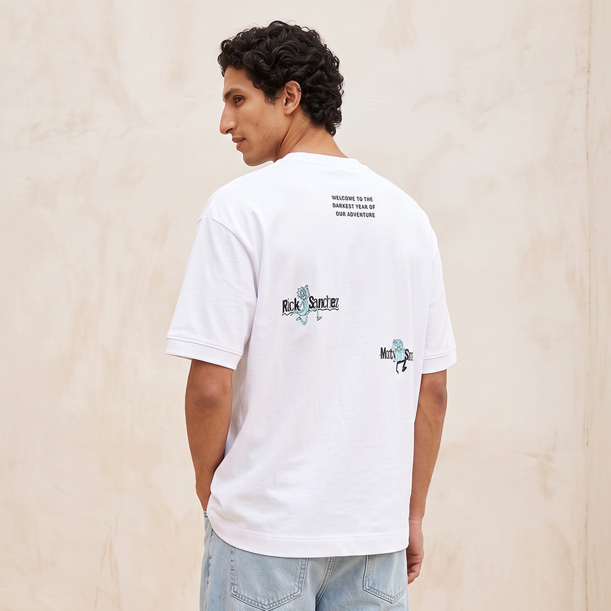 Rick and Morty Regular Fit Crew Neck T-shirt-men-clothing-tshirtsandpolos-tshirts-image-1