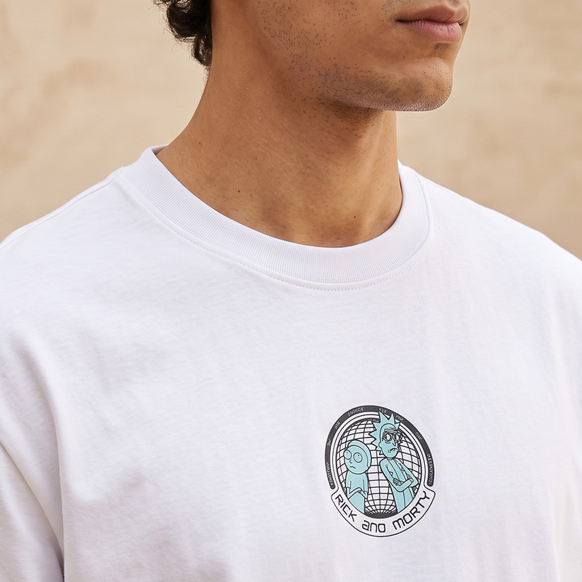 Rick and Morty Regular Fit Crew Neck T-shirt-men-clothing-tshirtsandpolos-tshirts-image-4