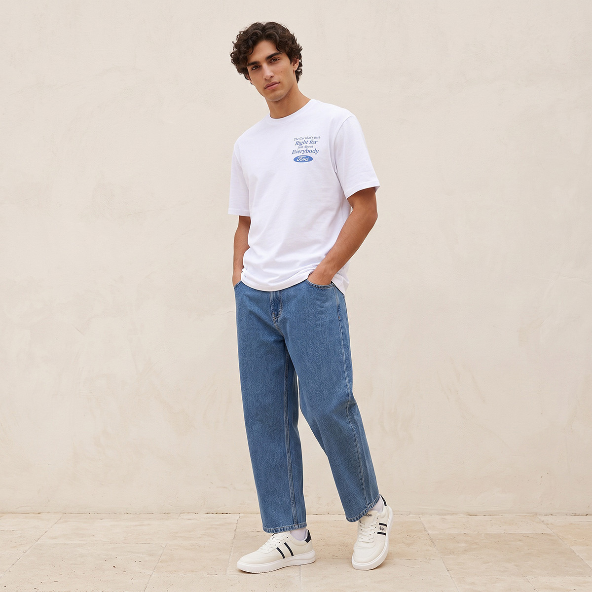 Ford Regular Fit Cotton Crew Neck T-shirt-men-clothing-tshirtsandpolos-tshirts-image-2