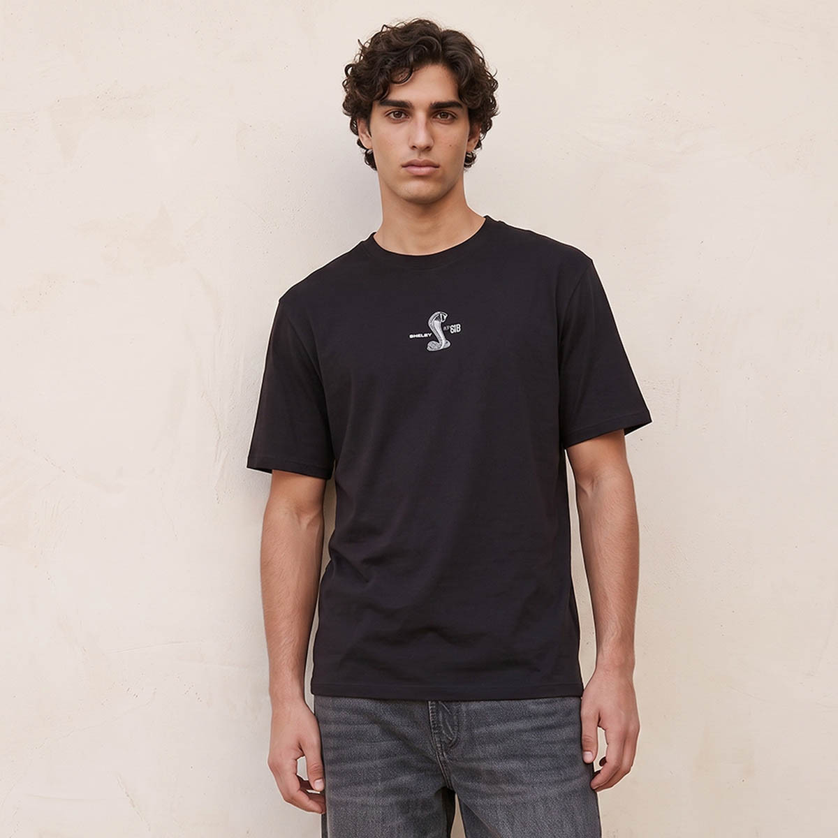 Shelby American Regular Fit Cotton Crew Neck T-shirt-men-clothing-tshirtsandpolos-tshirts-image-1