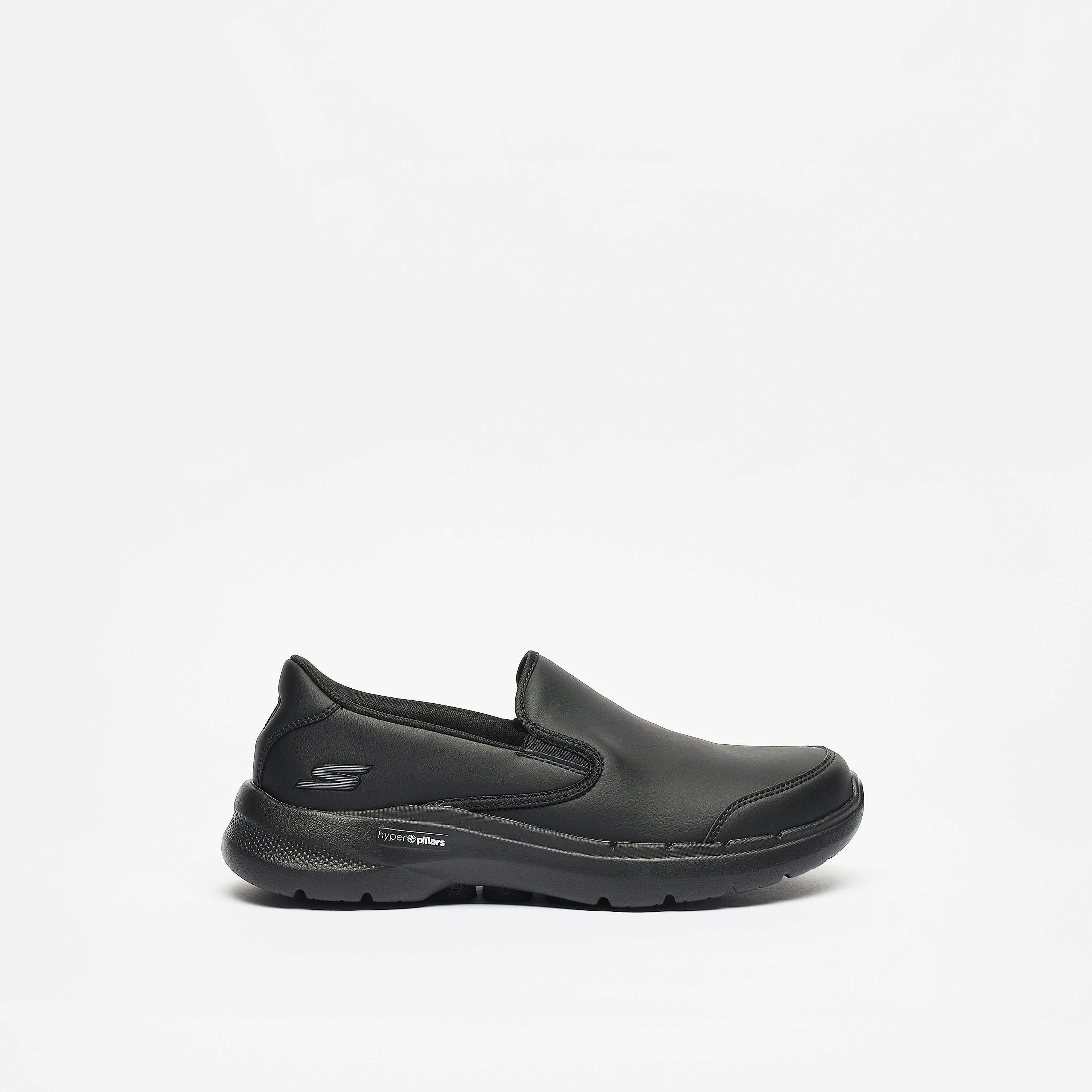 حذاء سكيتشرز جو ووك 6 للجنسين بتبريد الهواء مع غوغا مات | 894198-sports-men-shoes-image-4