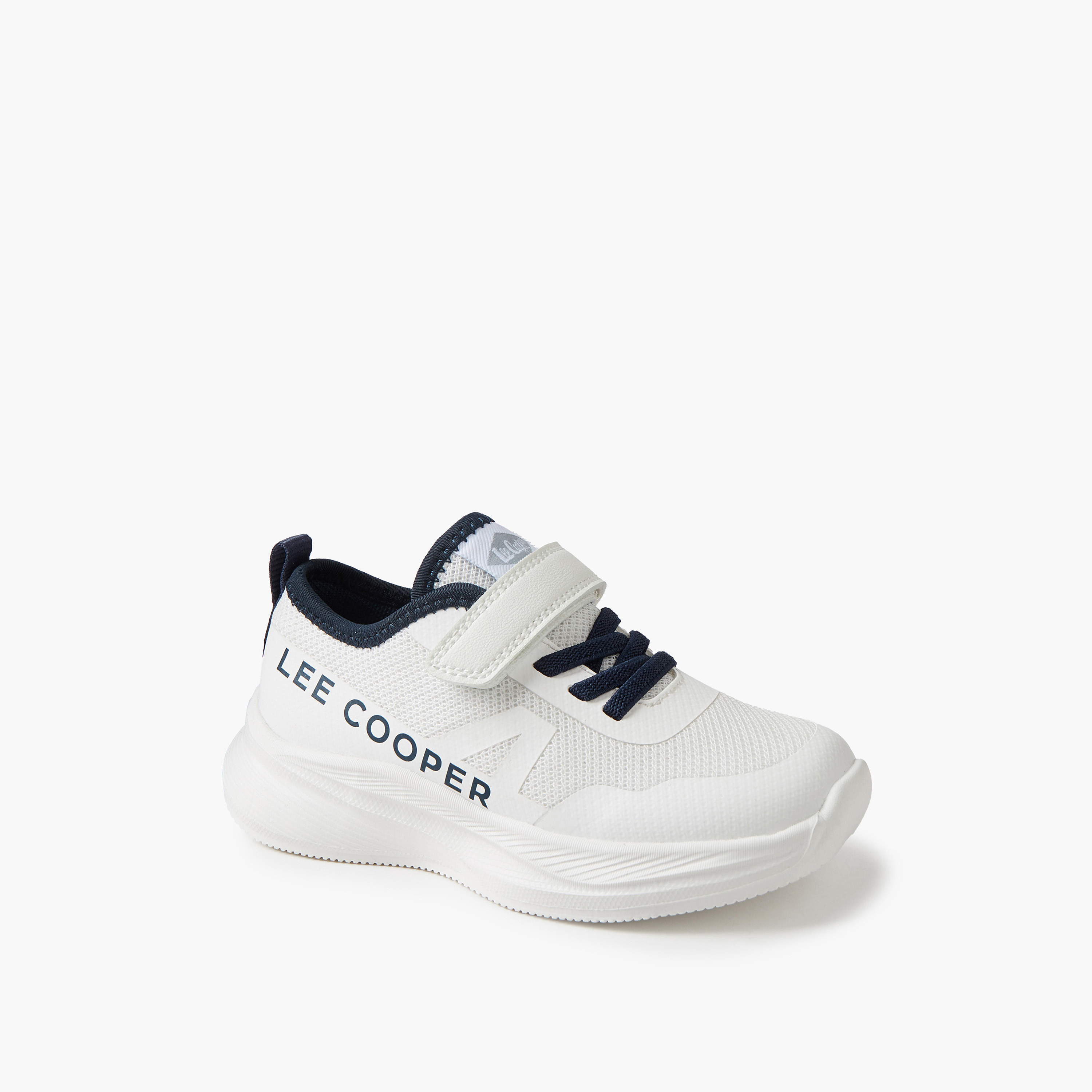 حذاء سنيكرز بطول الكاحل بشريط إغلاق لاصق للأولاد من لي كوبر-boys-shoes-sneakers-image-2