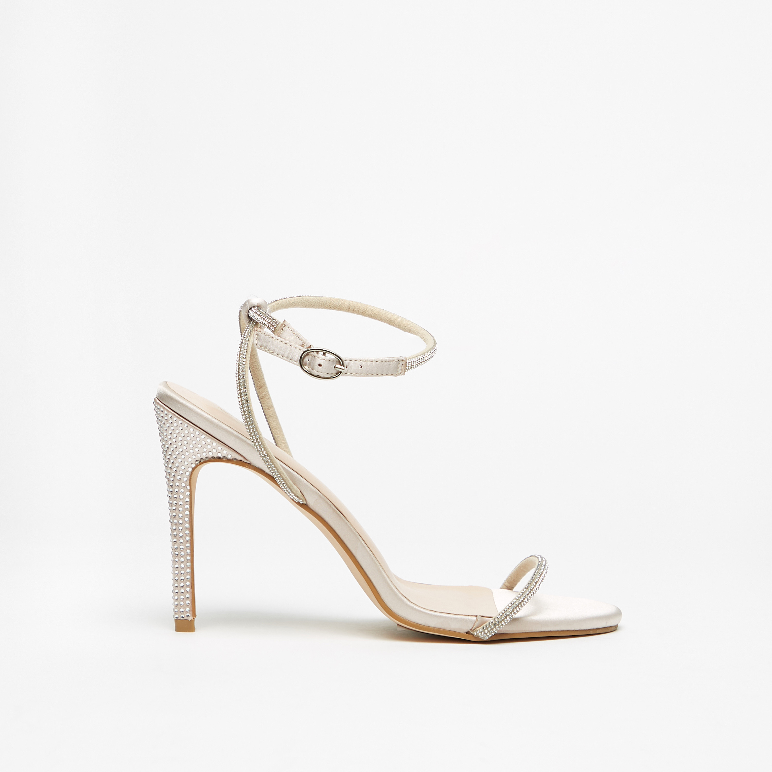 Flora Bella Embellished Ankle Strap Sandals with Stiletto Heels and Buckle Closure-women-shoes-heels-image-3